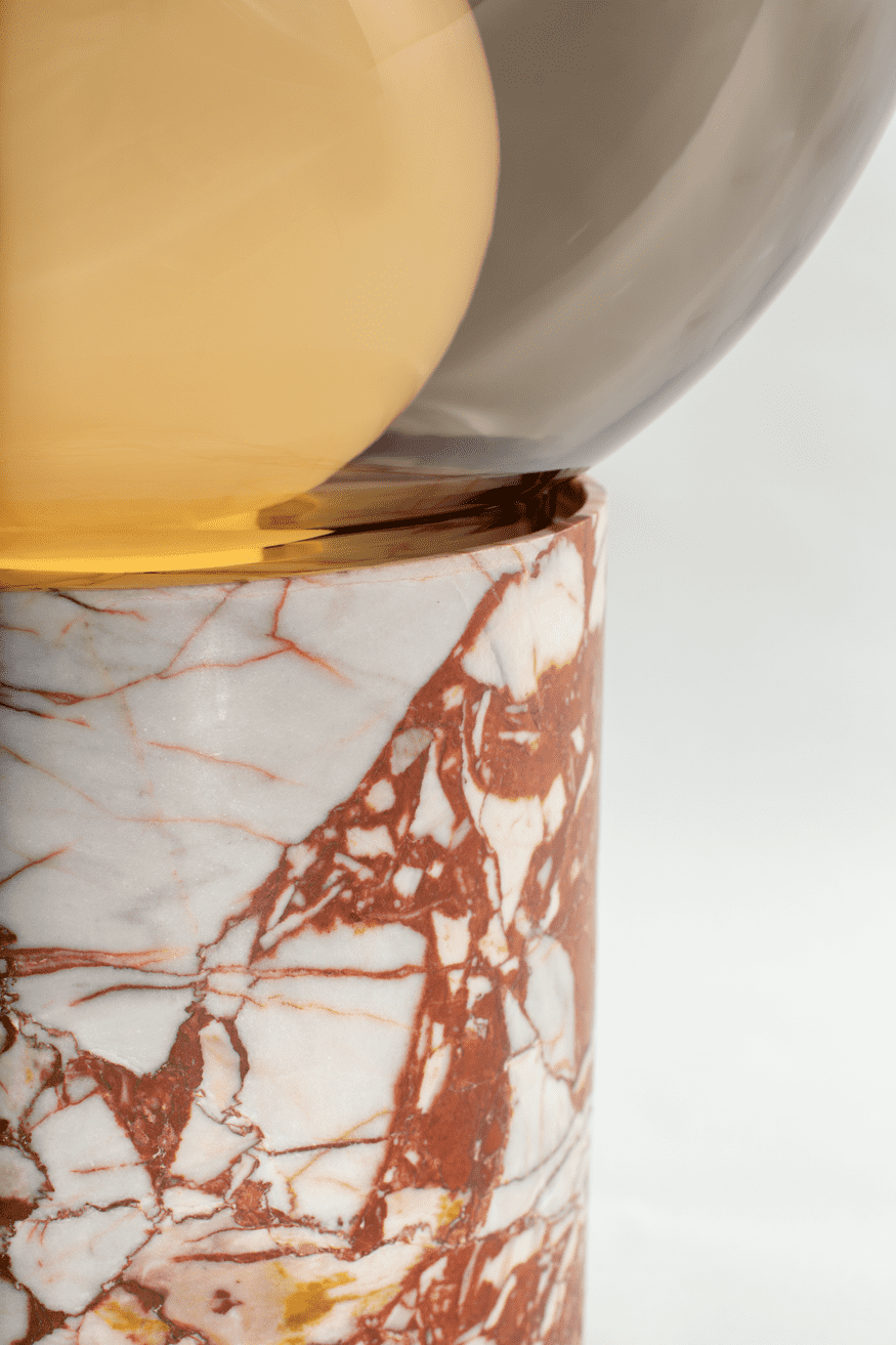 Design vloerlamp 'Boule' 