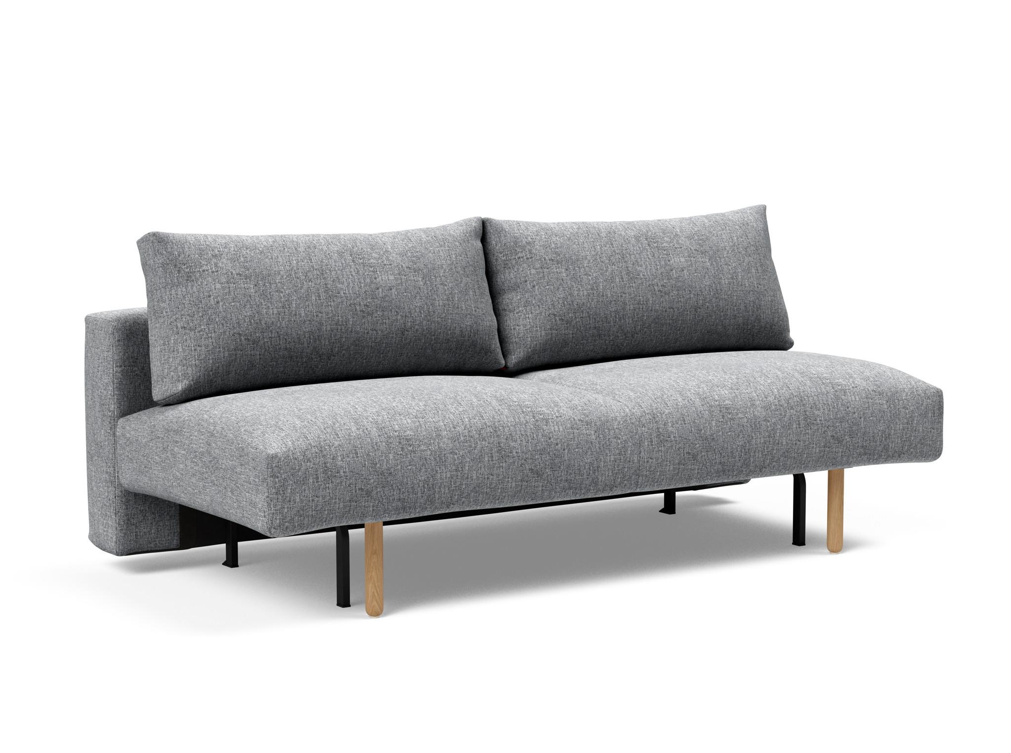 Slaapbank Frode 140x200cm - grijs