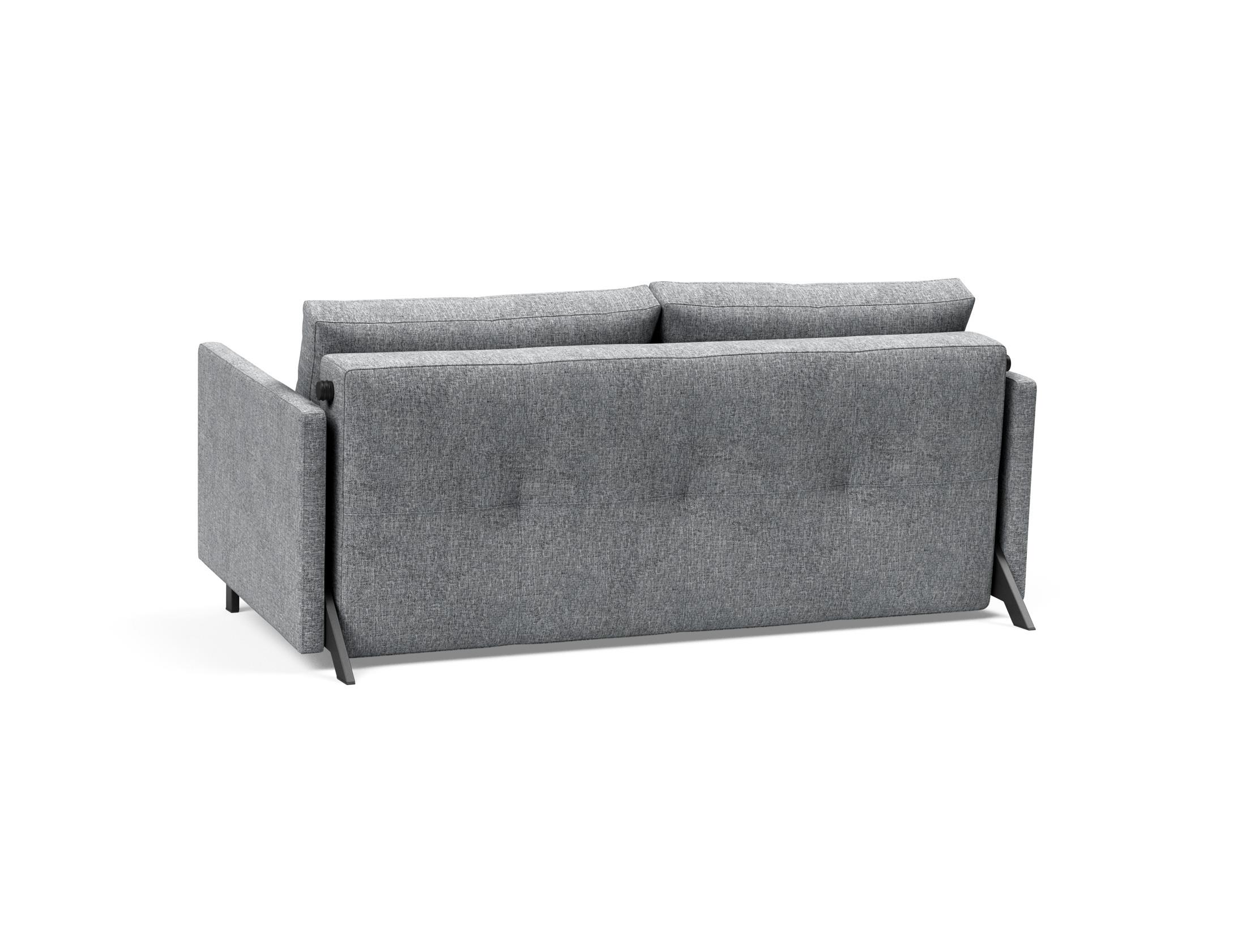 Slaapbank Cubed 160x200cm - Granite grijs