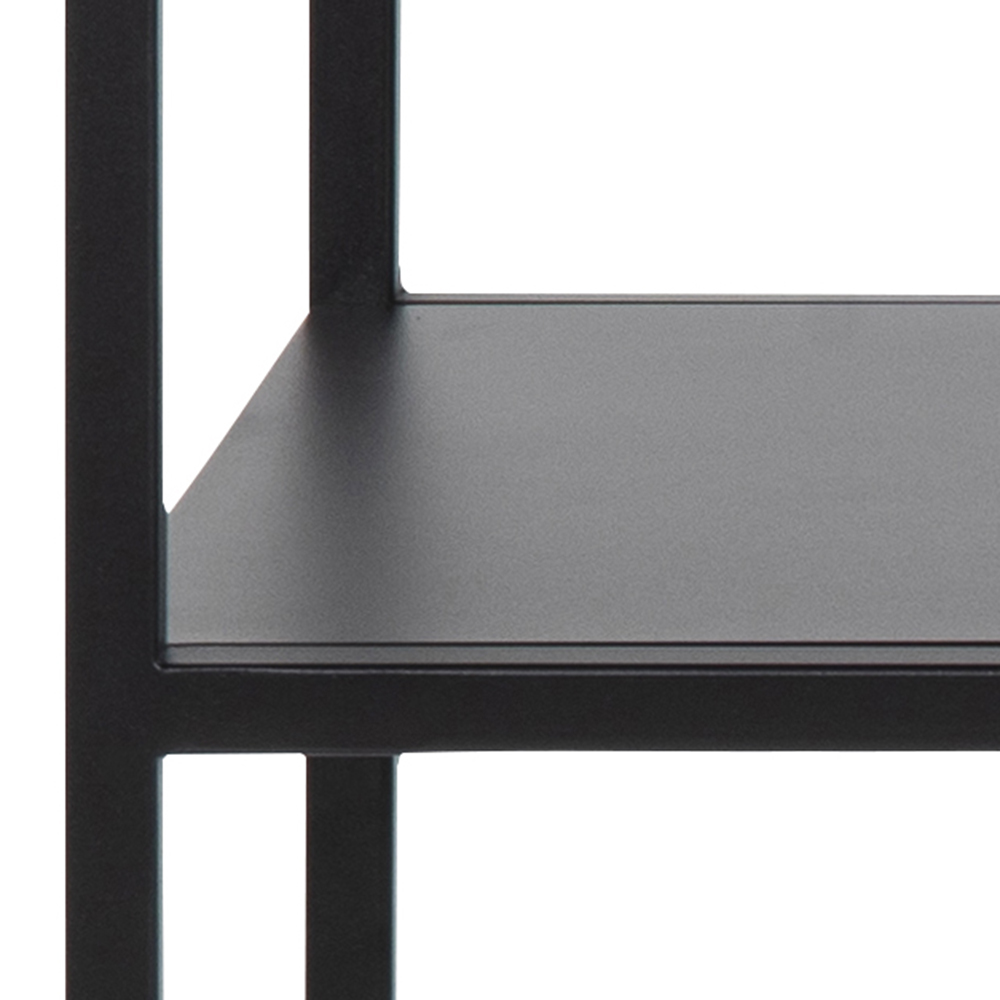 Consoletafel 100x35cm - zwart