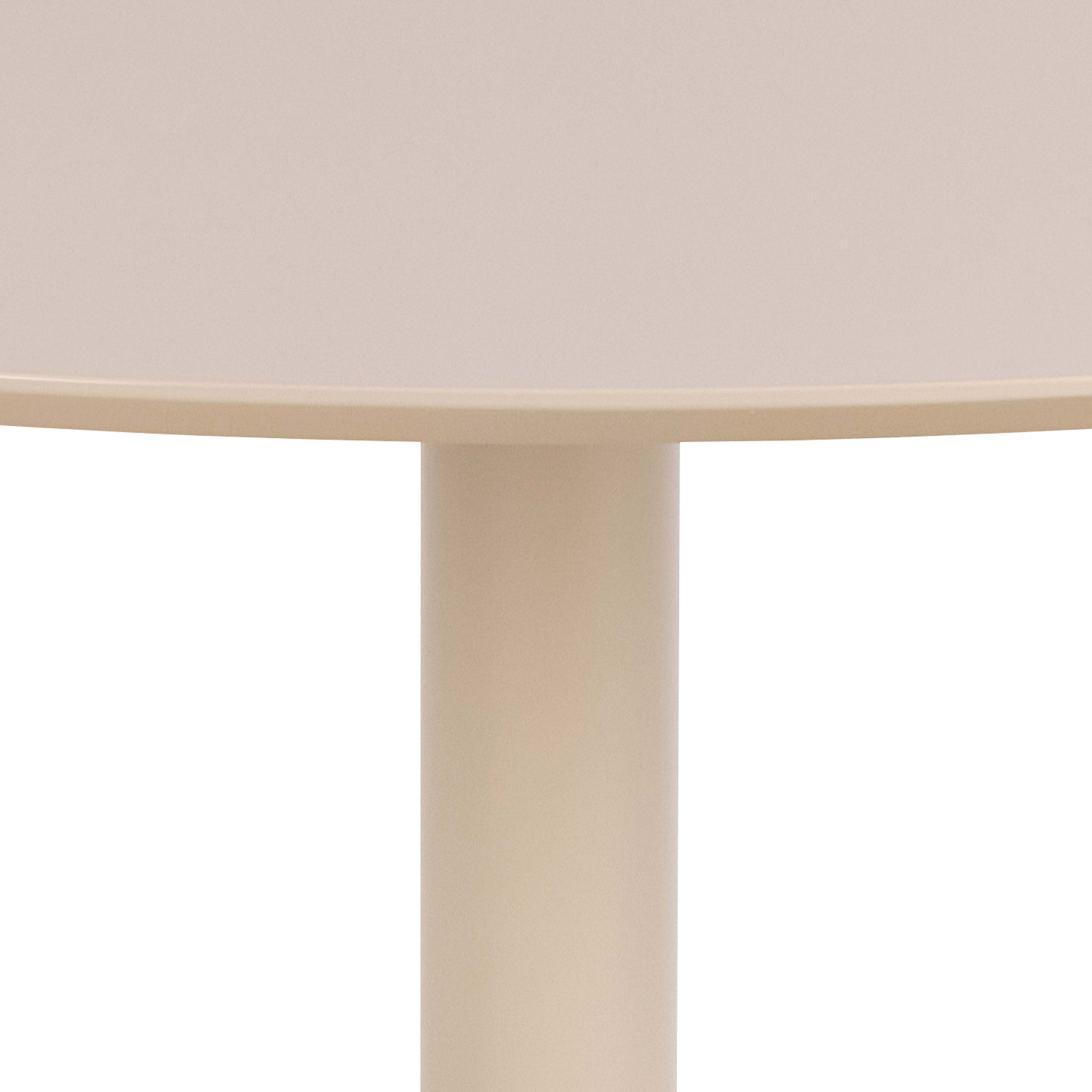 Ronde tafel diam.110cm - beige