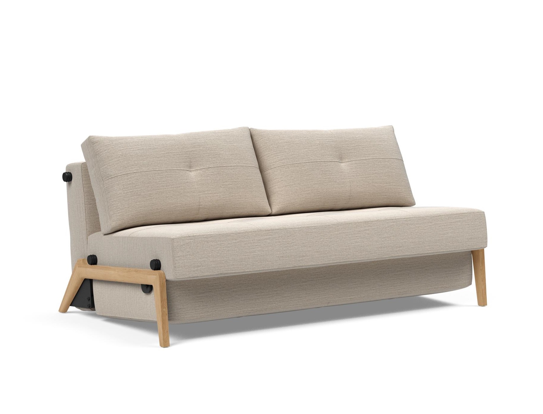 Slaapbank Cubed 140x200cm - beige