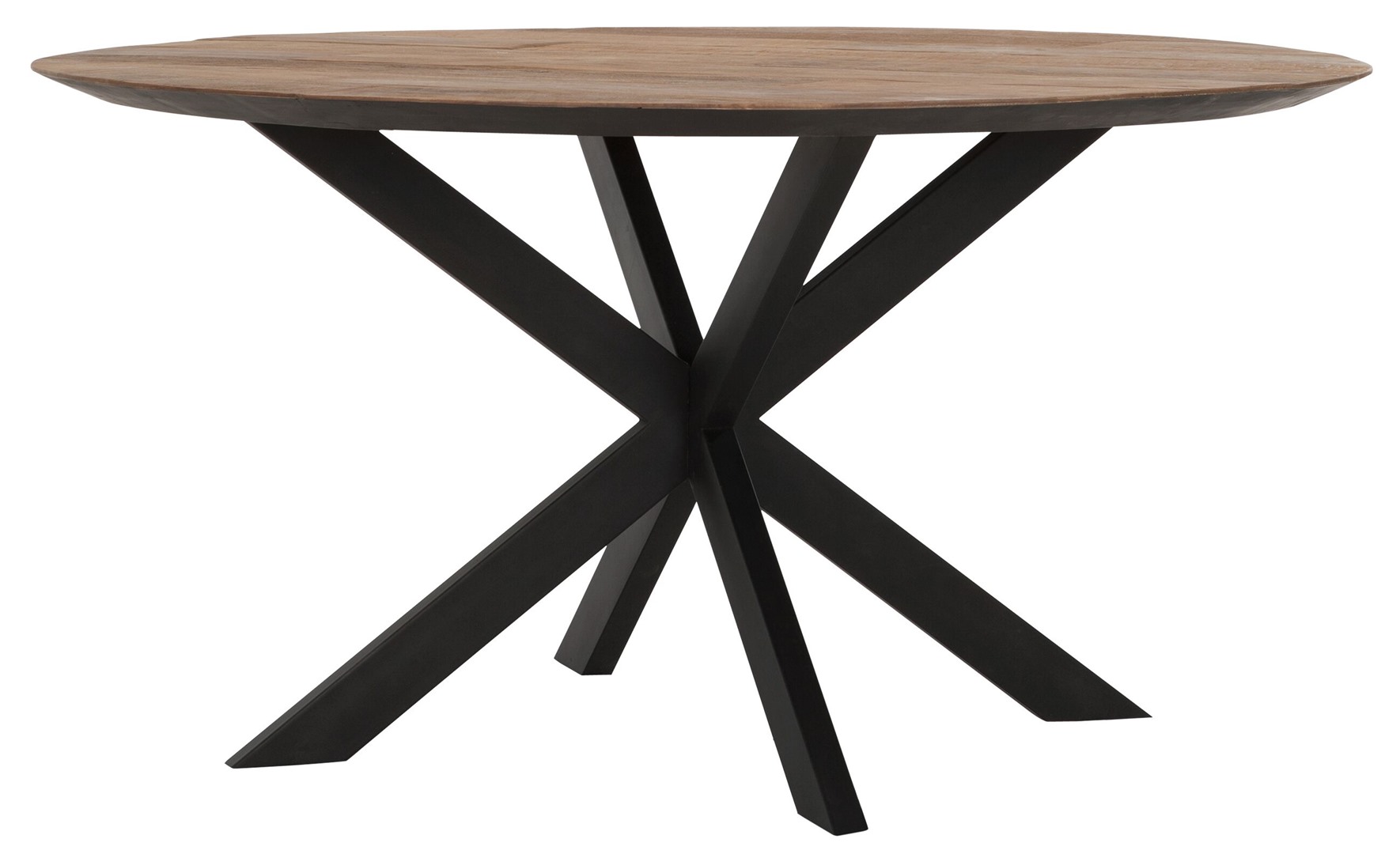 Ronde tafel dia. 150cm - recycled teak