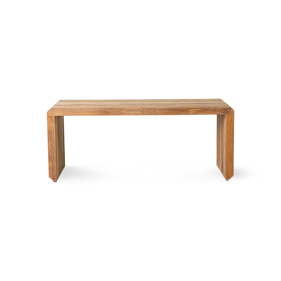 Zitbank/tafel - natural hout