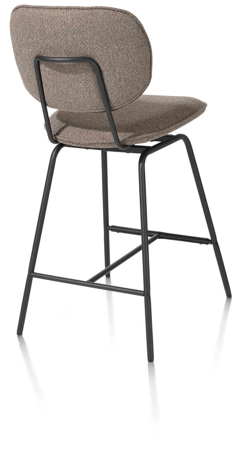 Barstoel Lexi draaibaar - lichtbruin