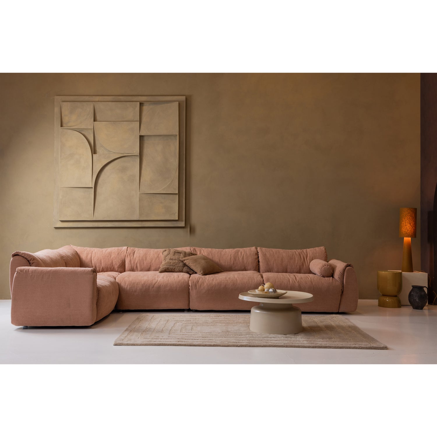 Bijzettafel Hekla - oranje