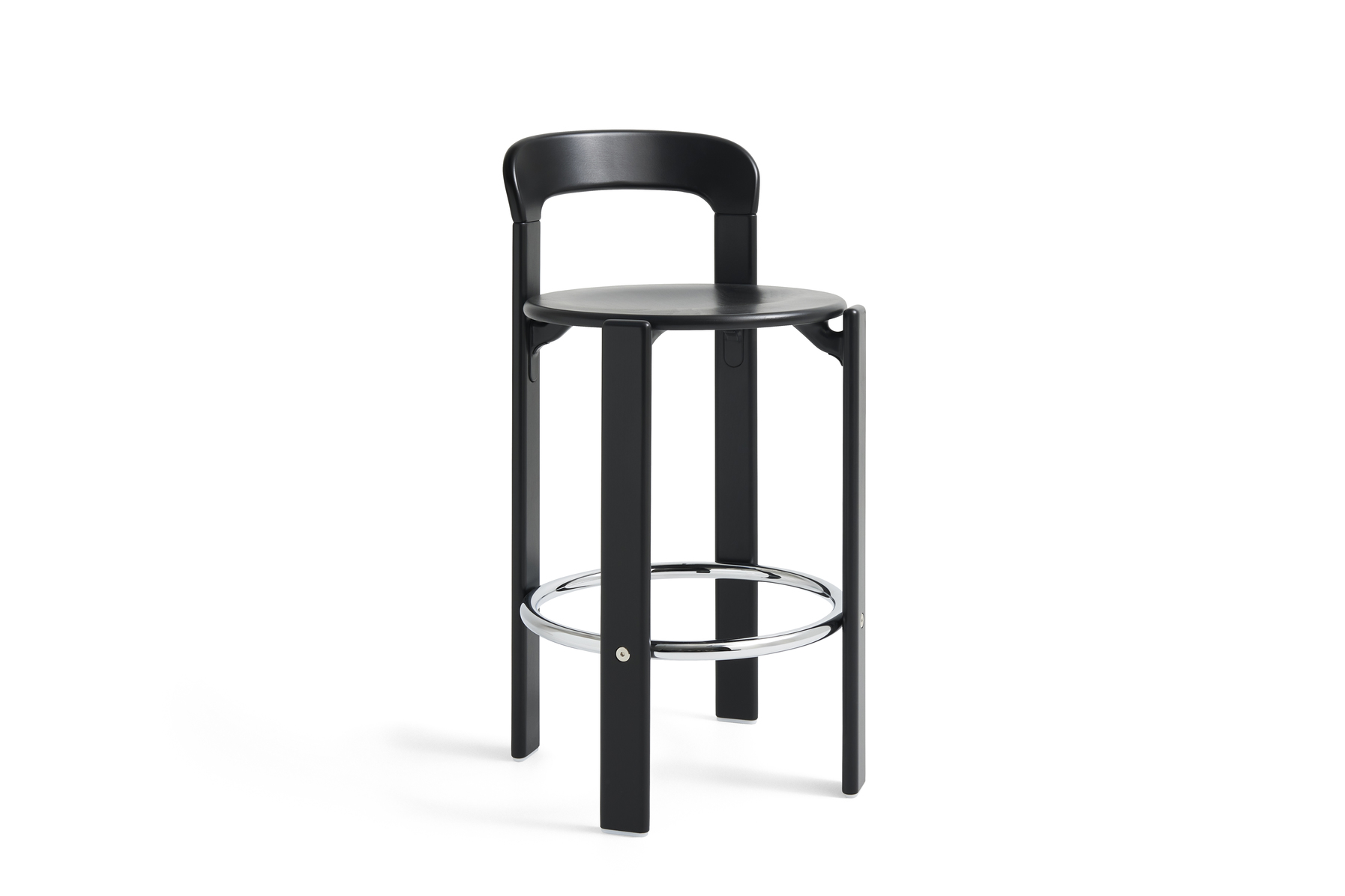 Barstoel Rey H65cm - deep black