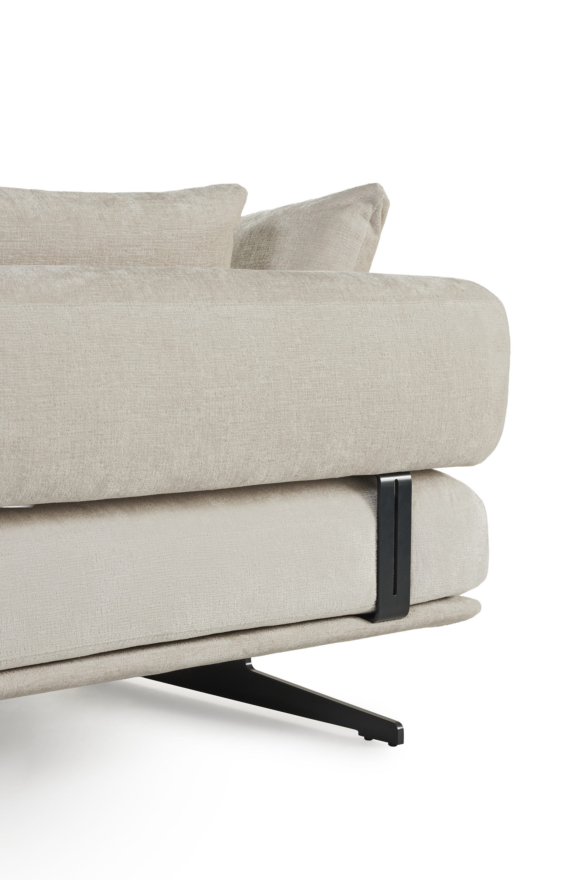 Hoeksalon Mistral  - ecru