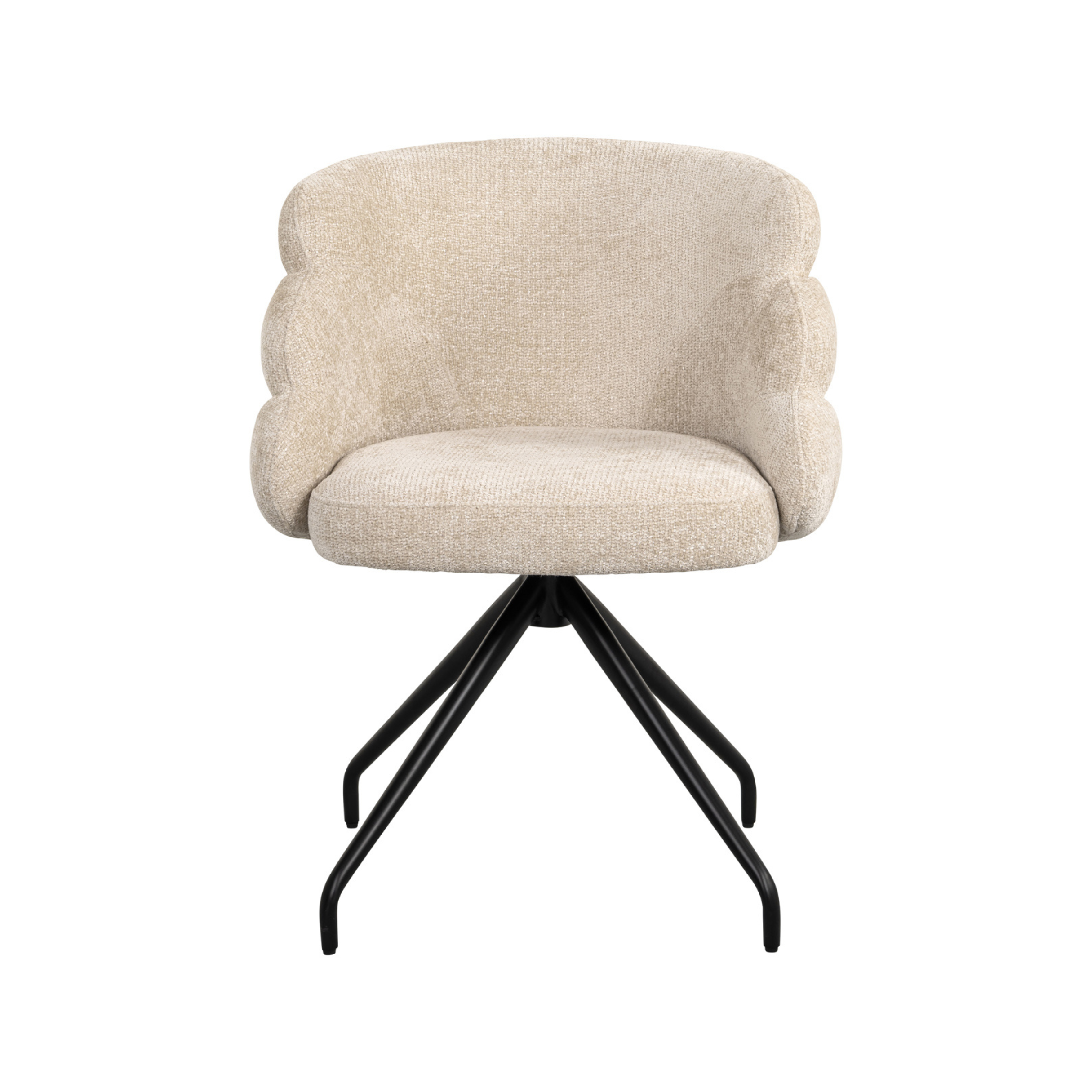 Draaistoel Kayla - cream