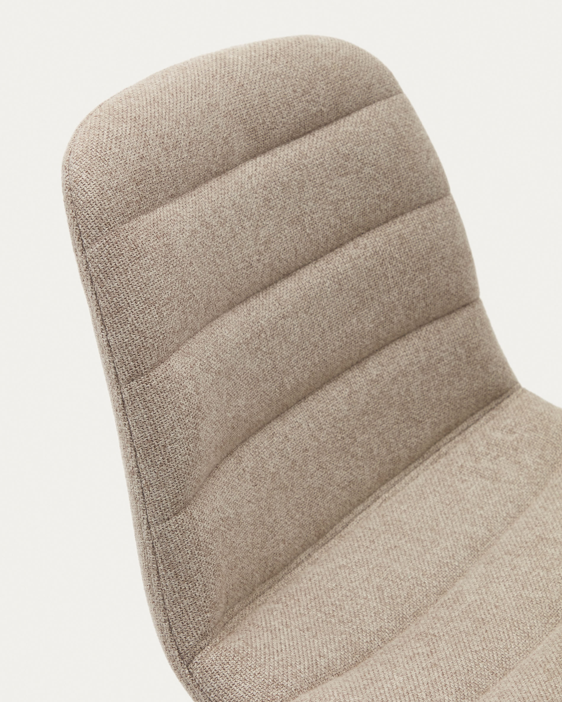 Barstoel Zunilda - chenille beige