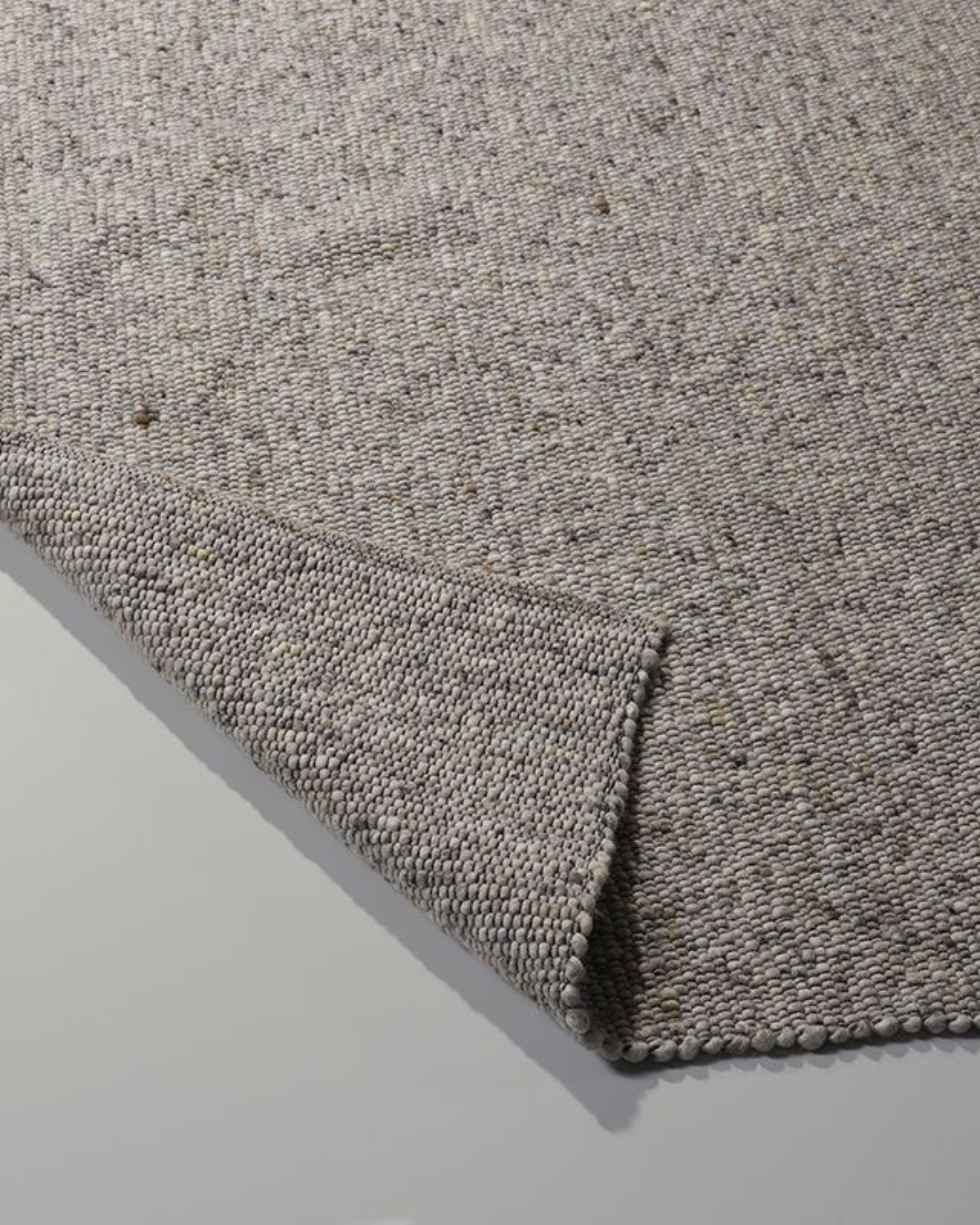 Handgeweven tapijt 170x230cm - Warm grijs