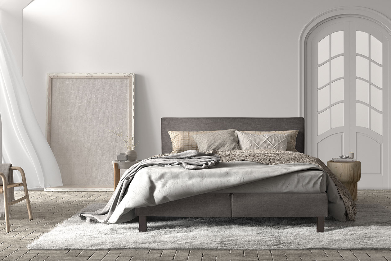 Boxspring Be-Comfy 180x200cm - taupe