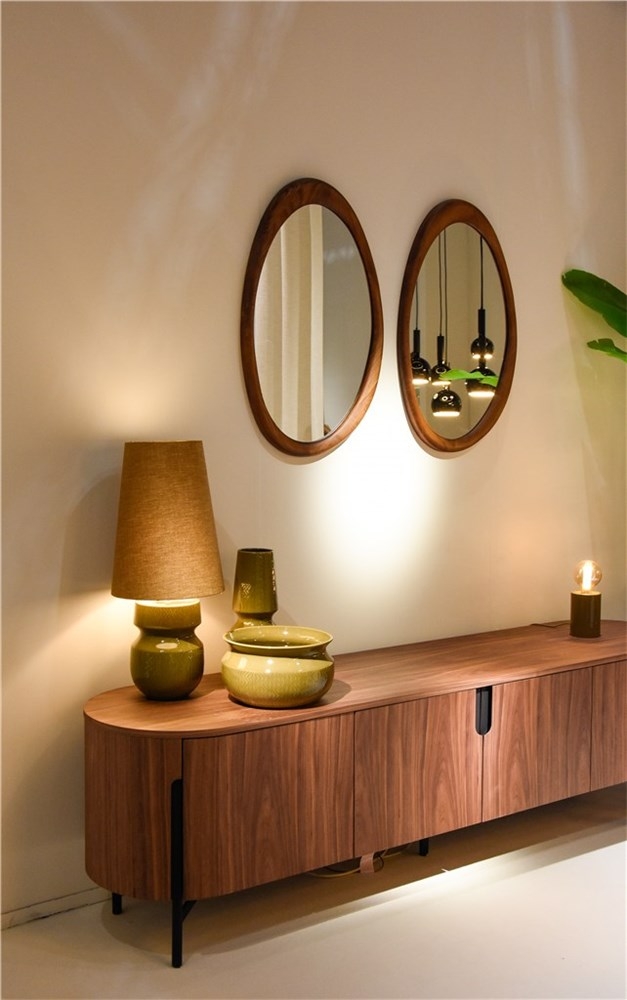 Tv-meubel 220cm - walnut