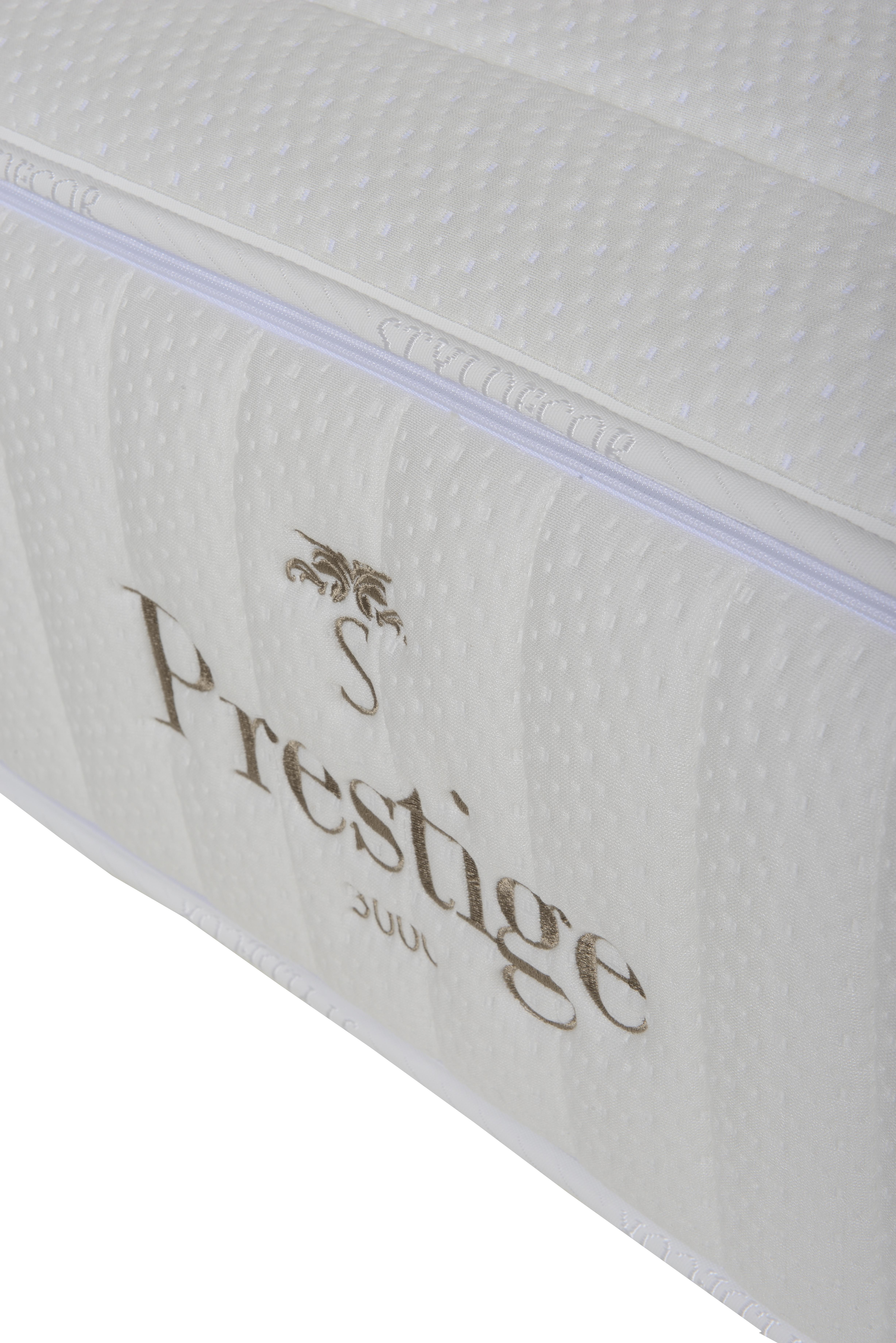 Boxspring Cuvette (incl. matras) 160x200cm - lichtgrijs