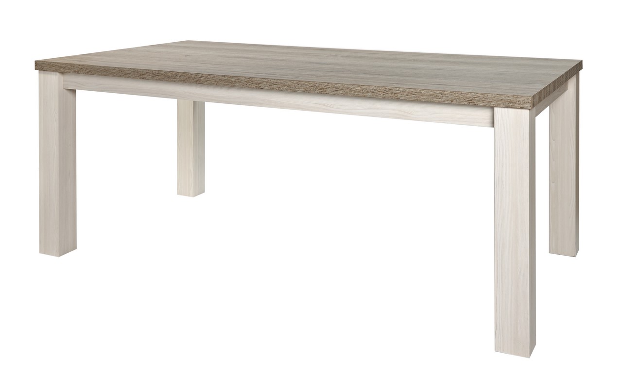 Eettafel landelijk 183x101 cm