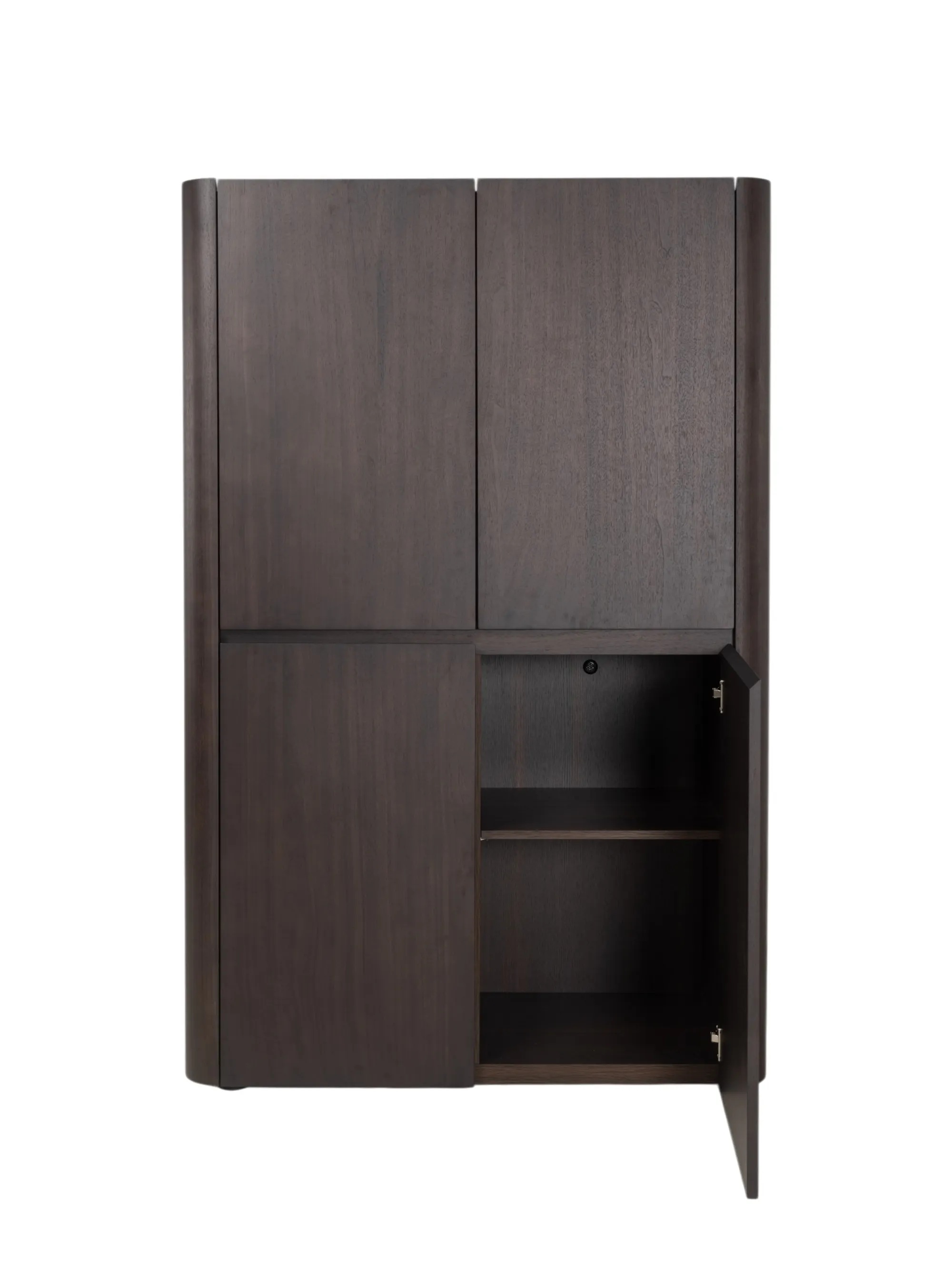 Buffetkast 4 deuren - dark walnut