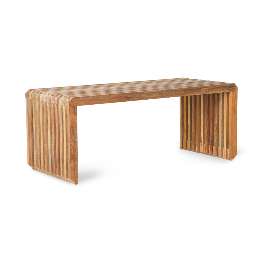 Zitbank/tafel - natural hout