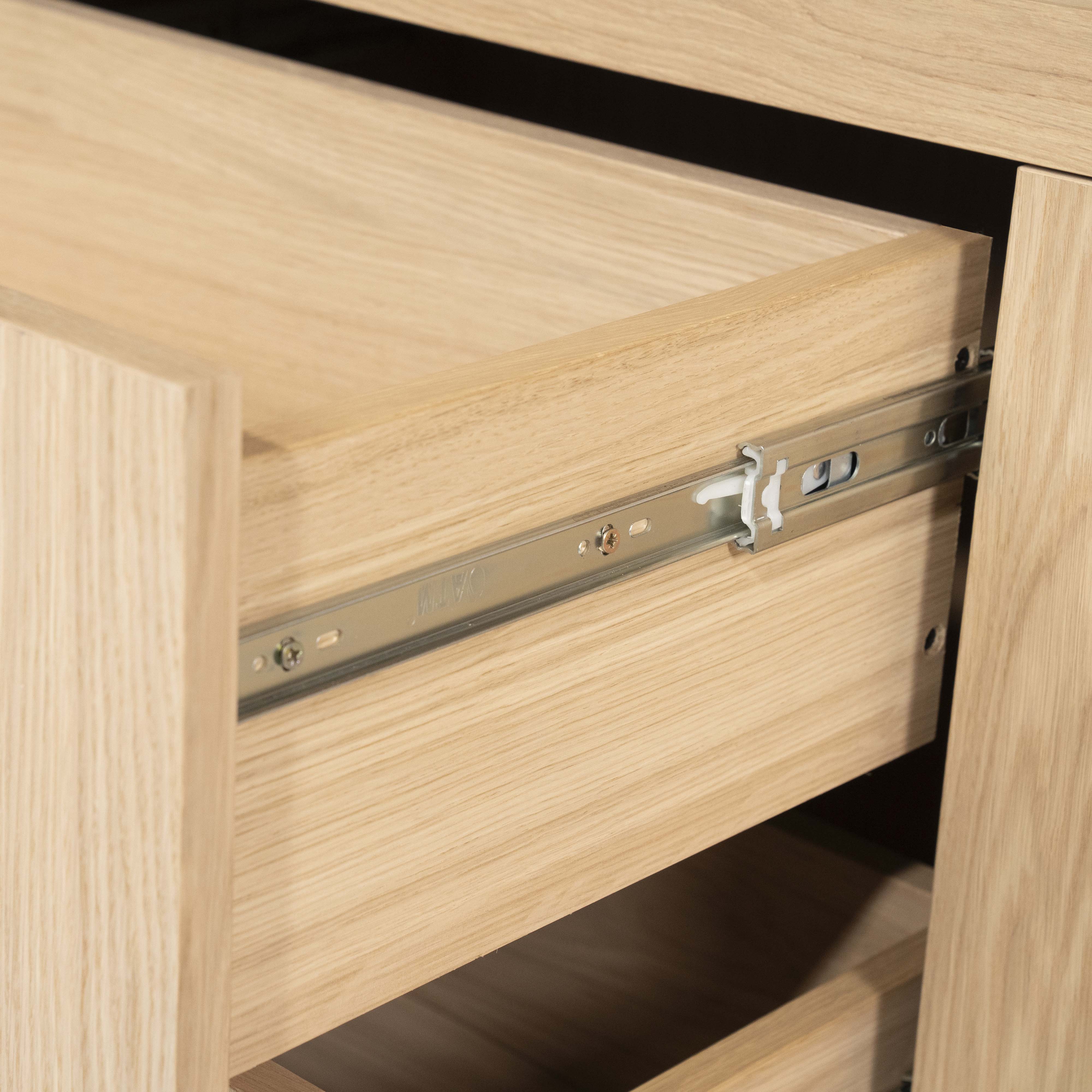 Wandkast in (fineer)eik - naturel