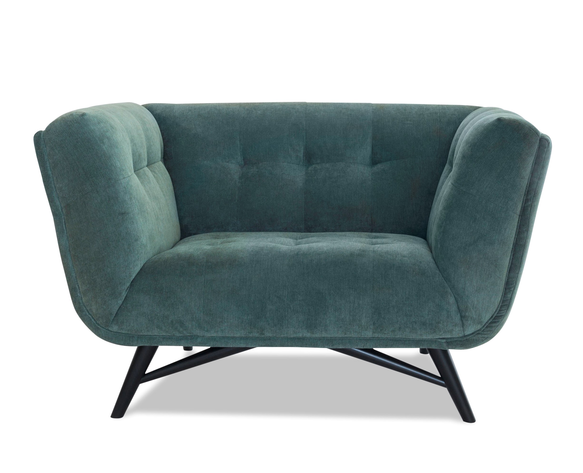 Fauteuil 1 zit - groen