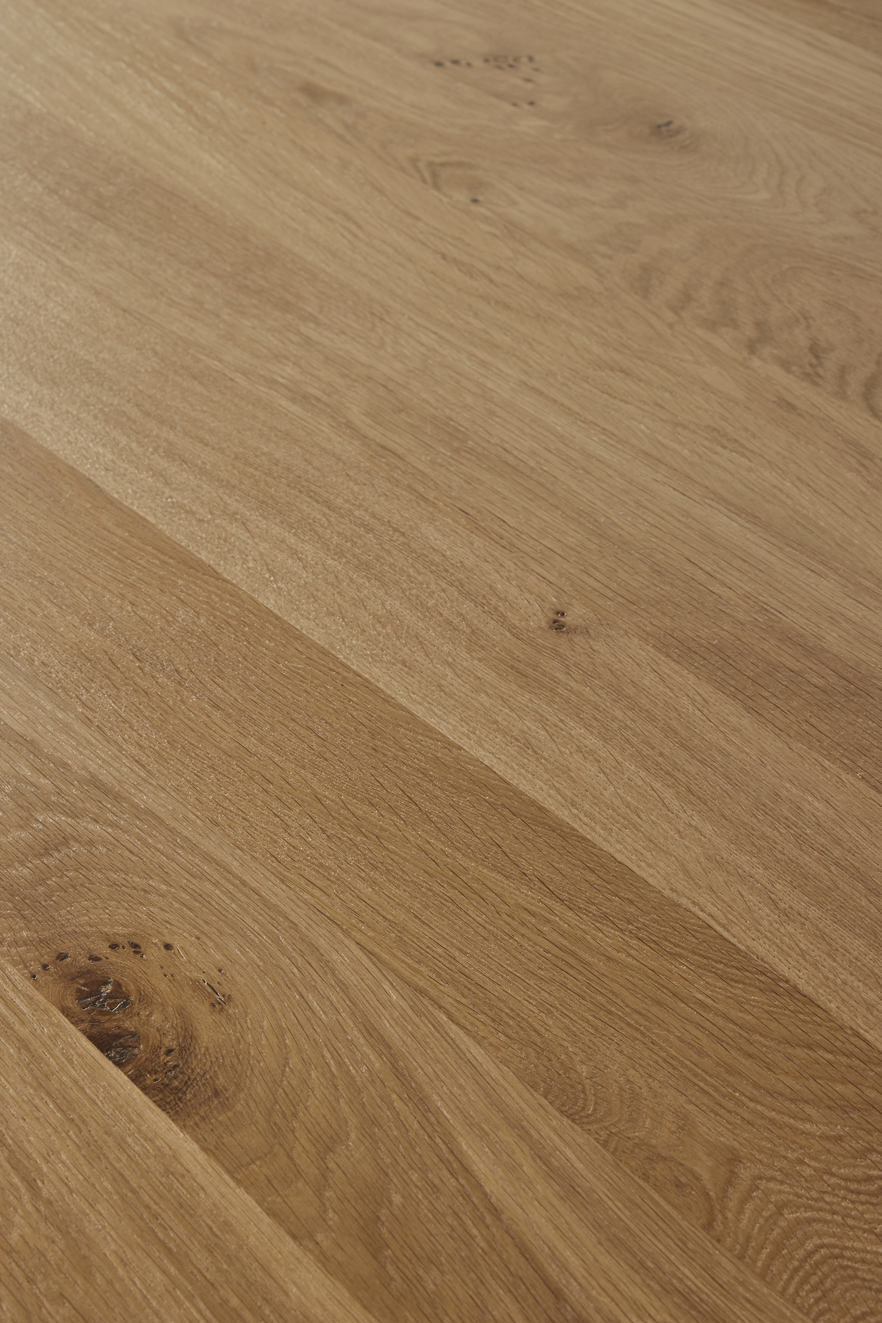 Eettafel 240x100cm - eik/zwart metaal