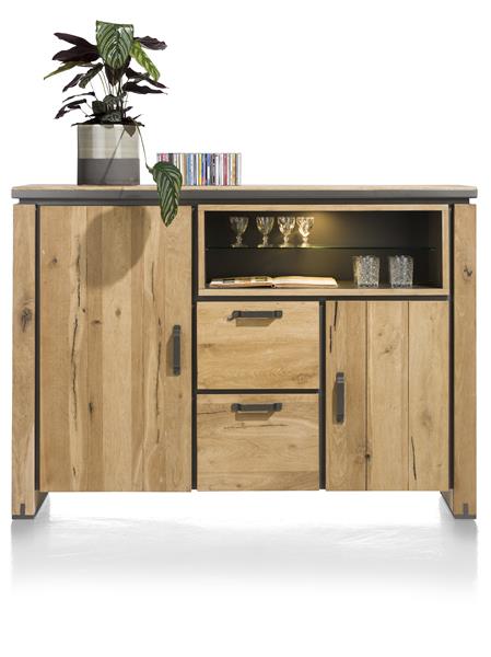 Dressette Farmland met 2 deuren en 2 lades B170 cm - natuur