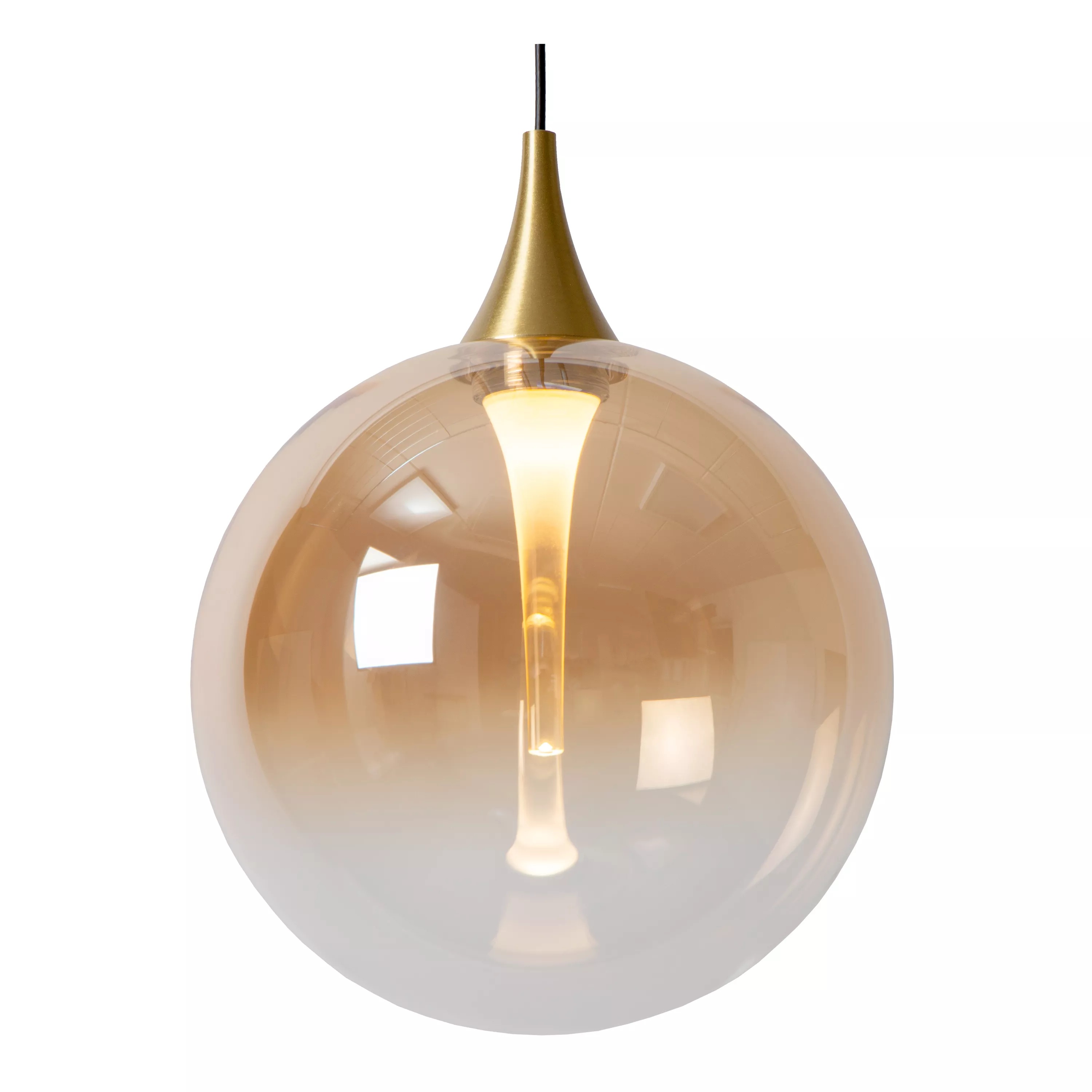 Hanglamp Gisela 8x 3,9W - amber