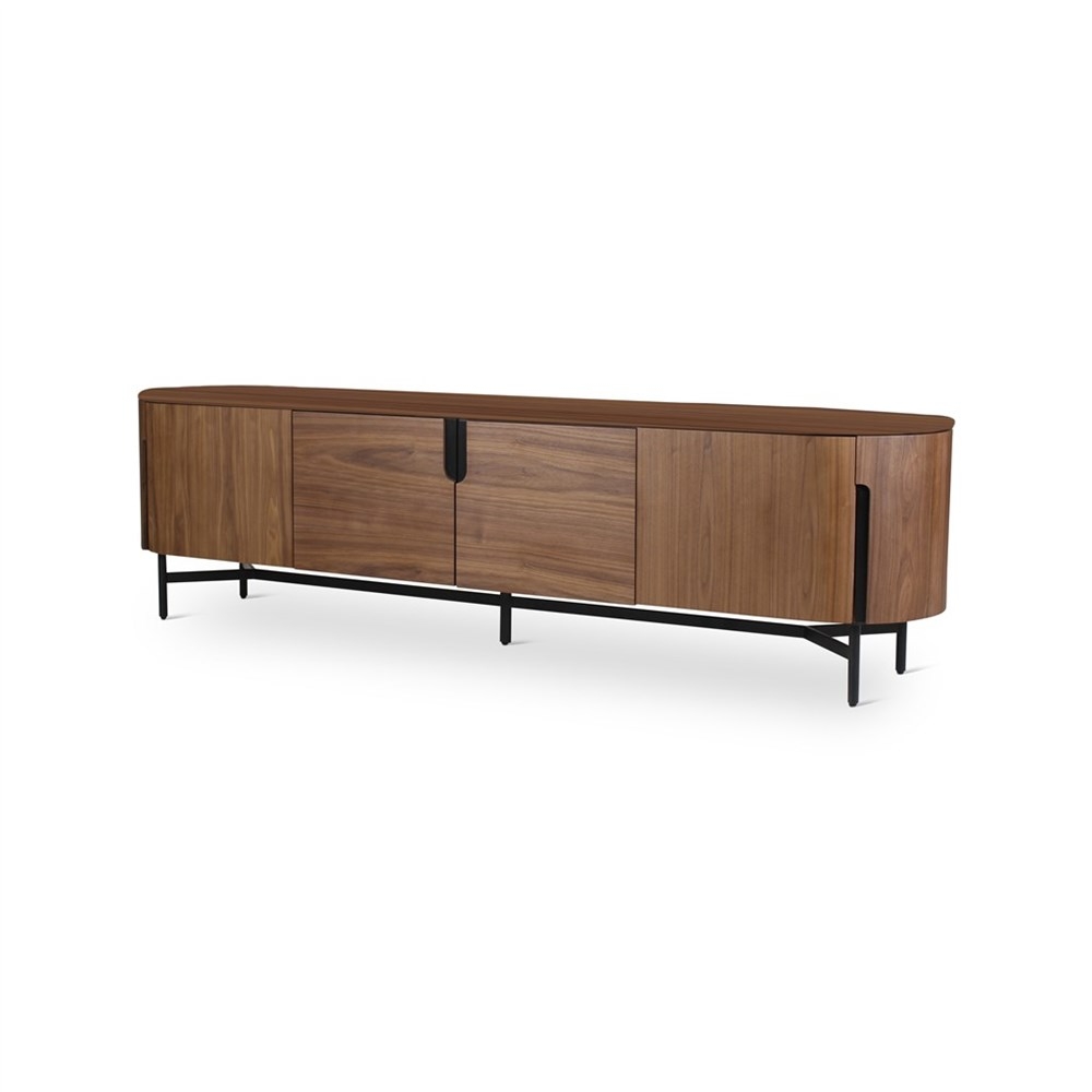 Tv-meubel 220cm - walnut