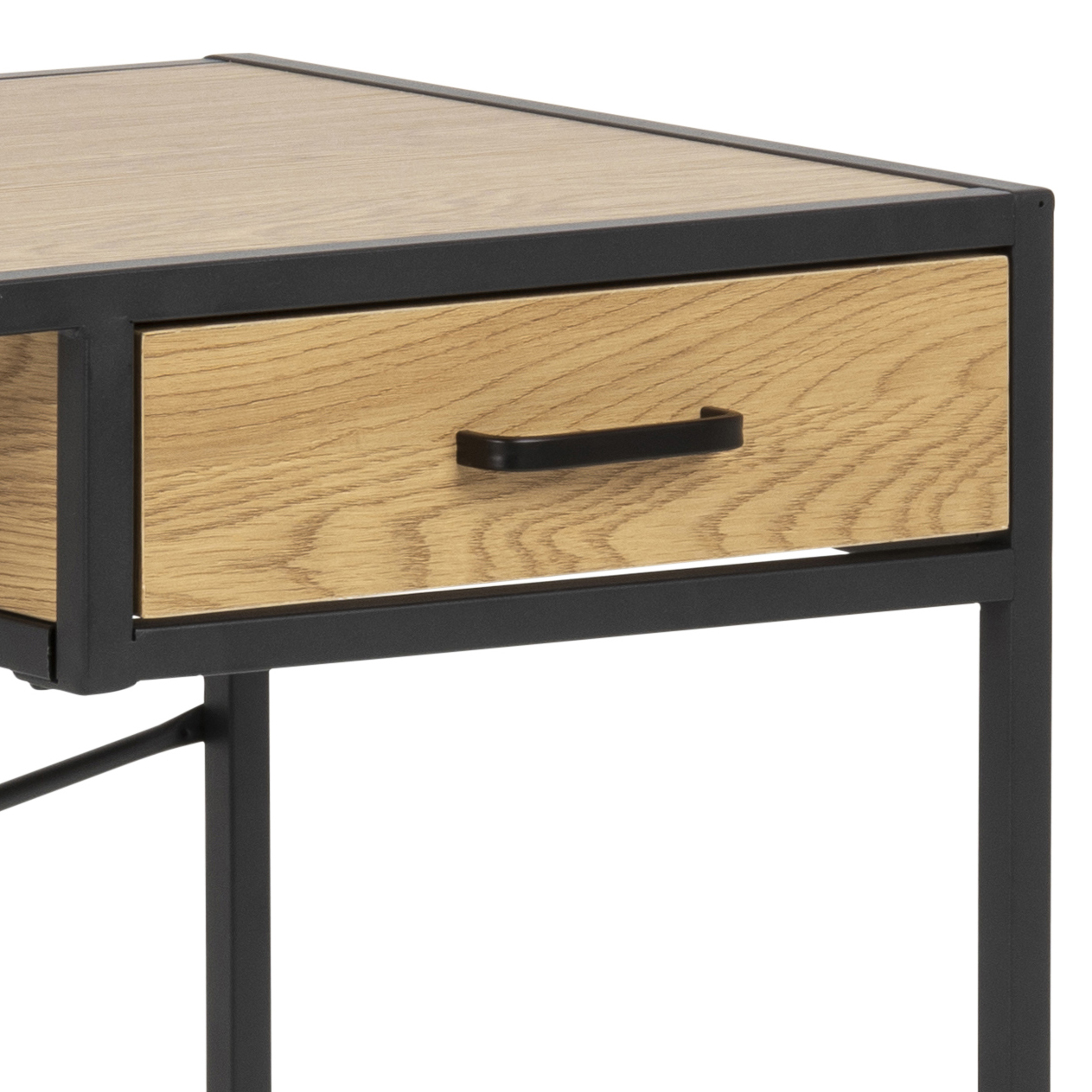Bureau met lade 110x45cm - natuur eiken