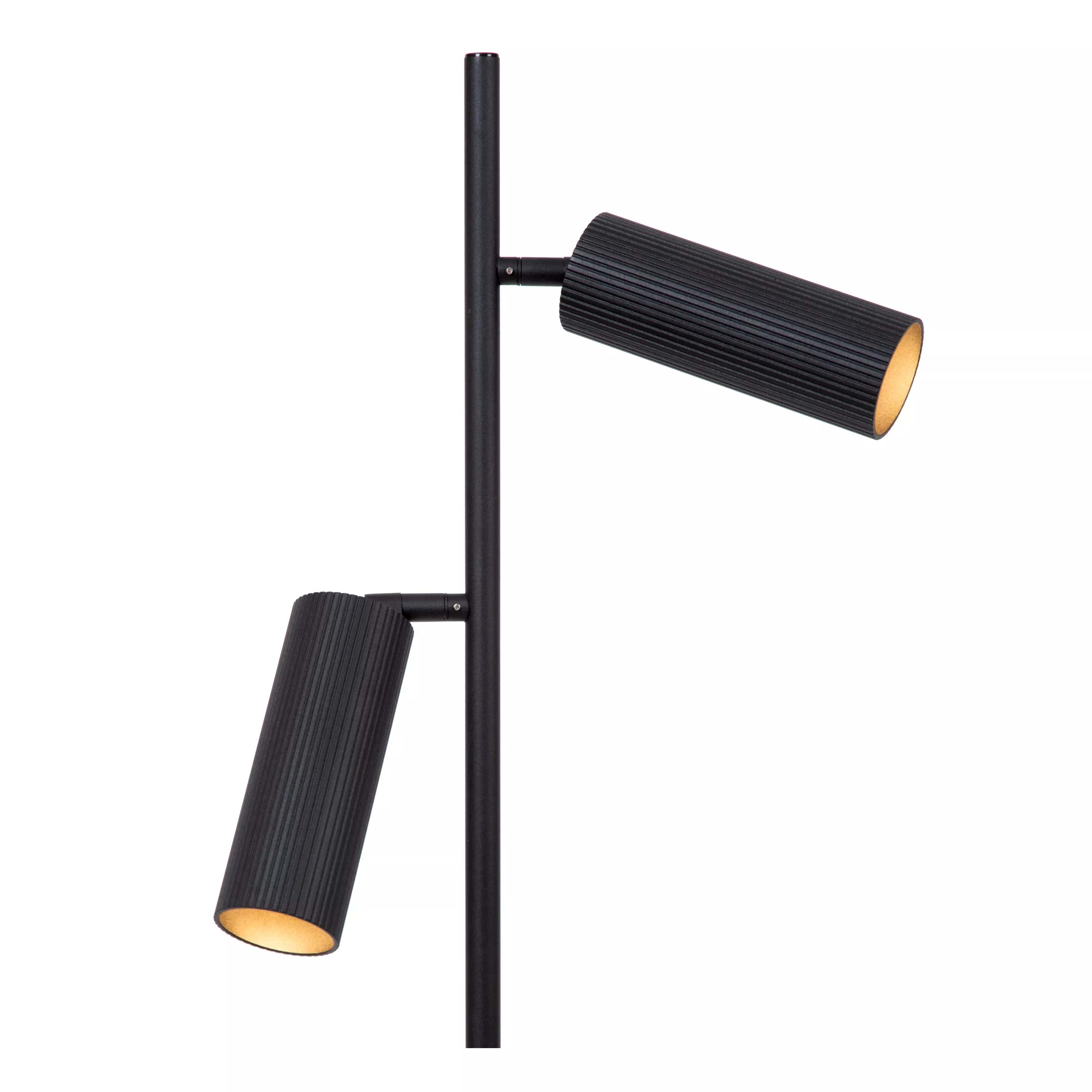 Vloerlamp Clubs 2xGU10 (excl.) - zwart
