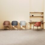 Eetkamerstoel leder - Artico brown