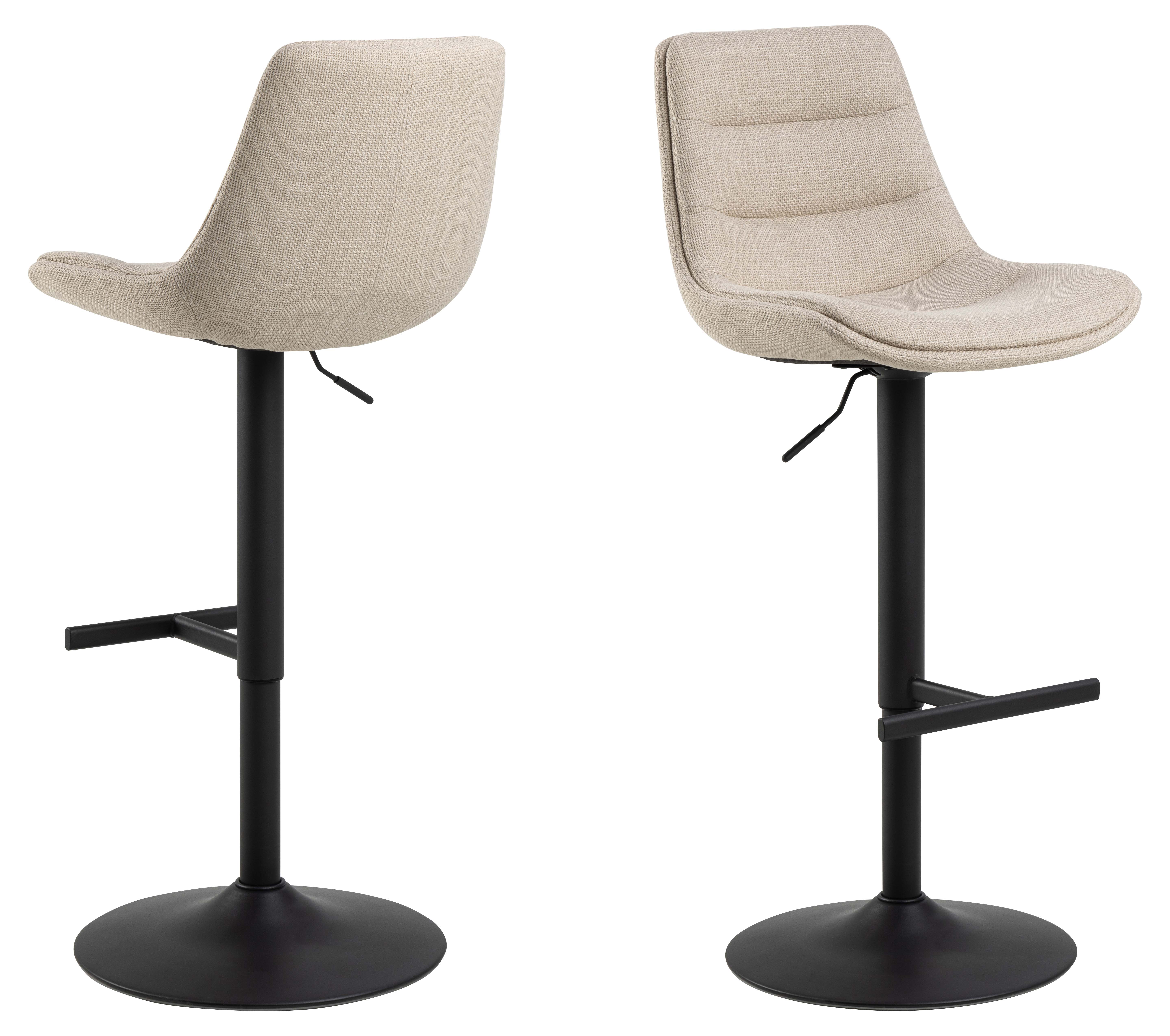 Verstelbare barstoel - beige