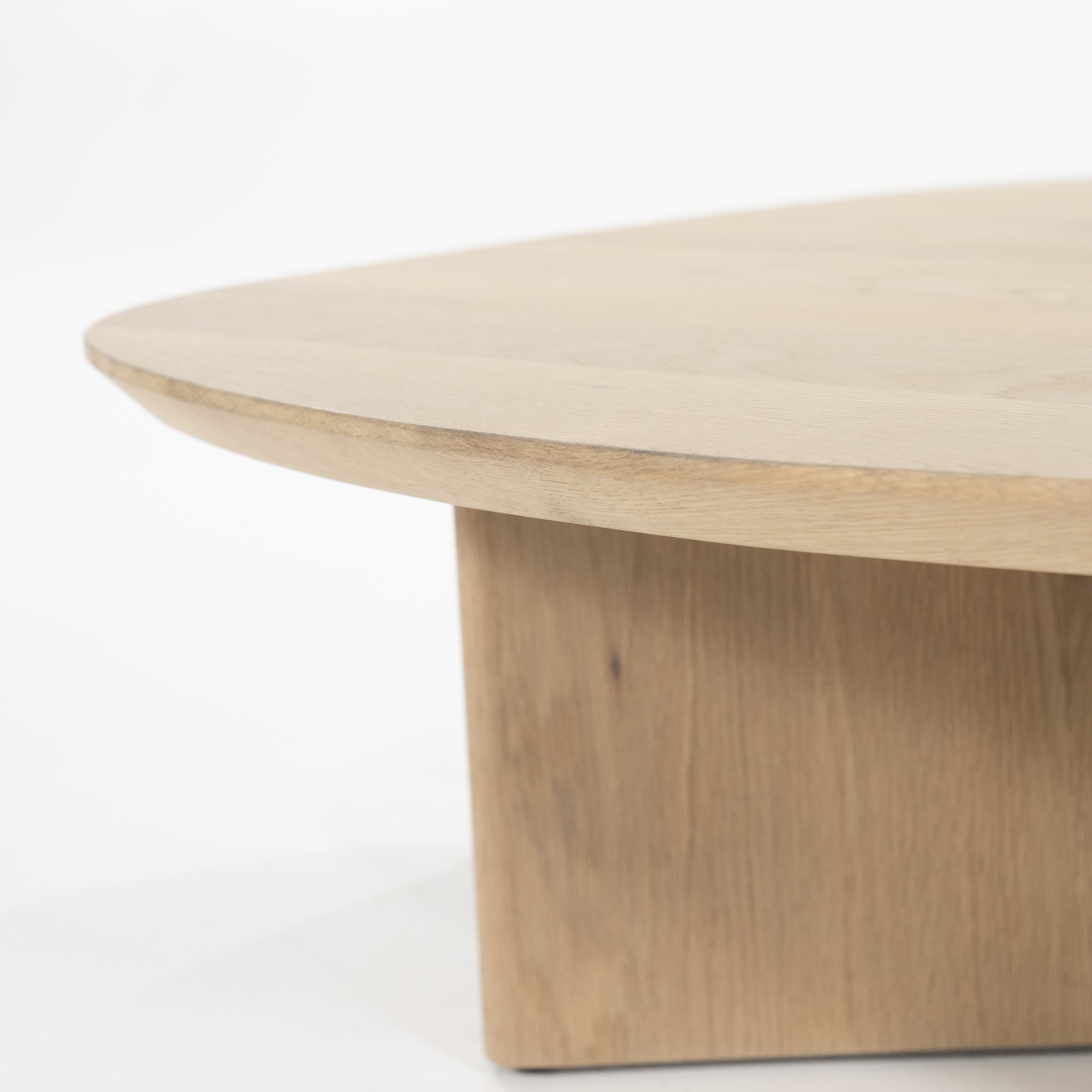 Salontafel 80x80cm - gelakte eik naturel