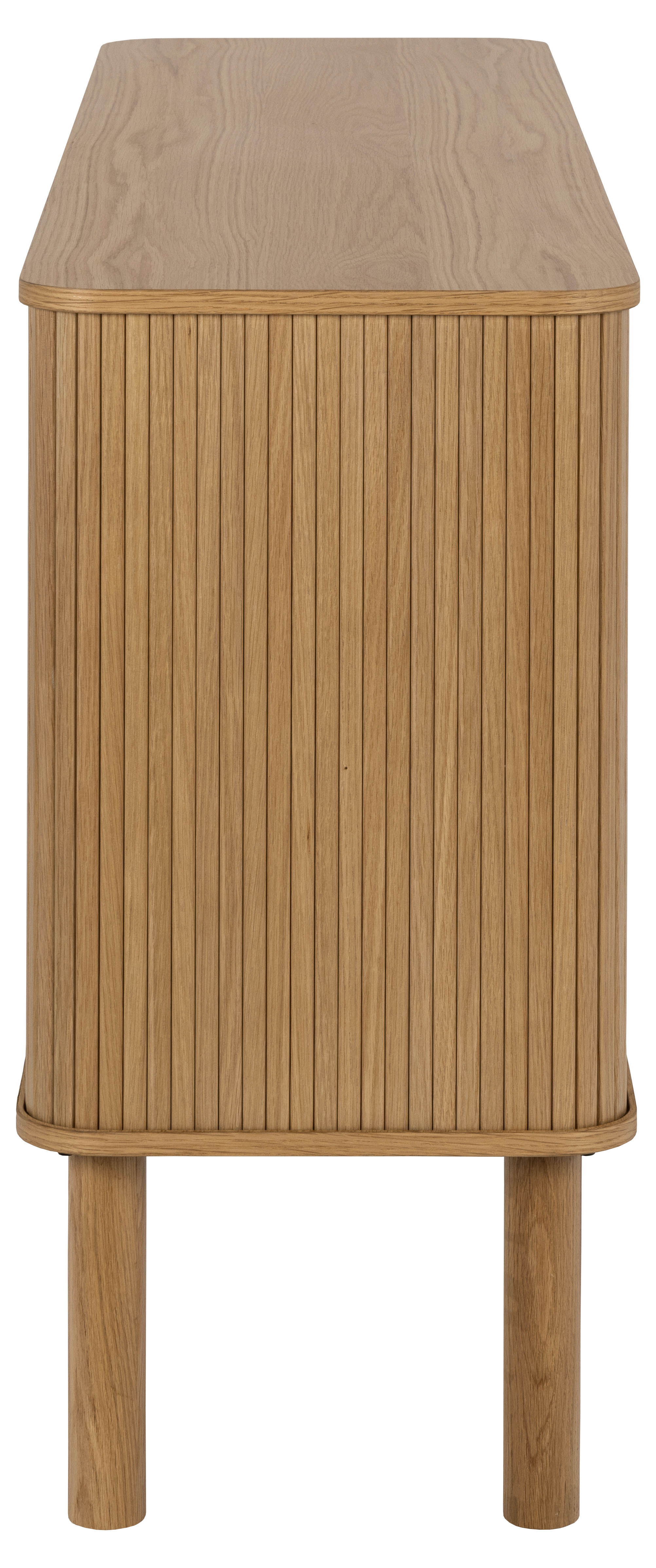 Dressoir met 2 schuifdeuren – fineer eiken