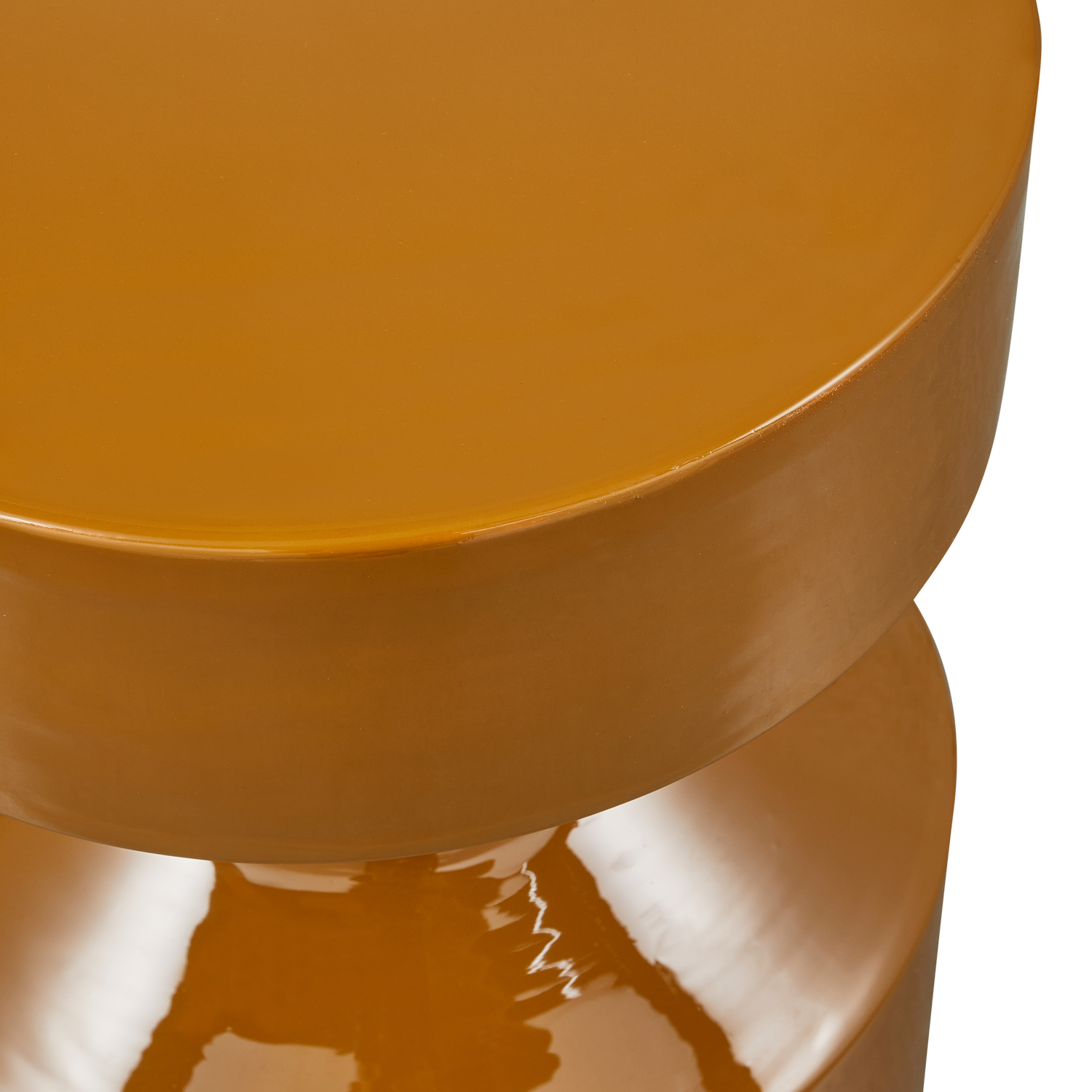 Bijzettafel Ferry - honinggeel