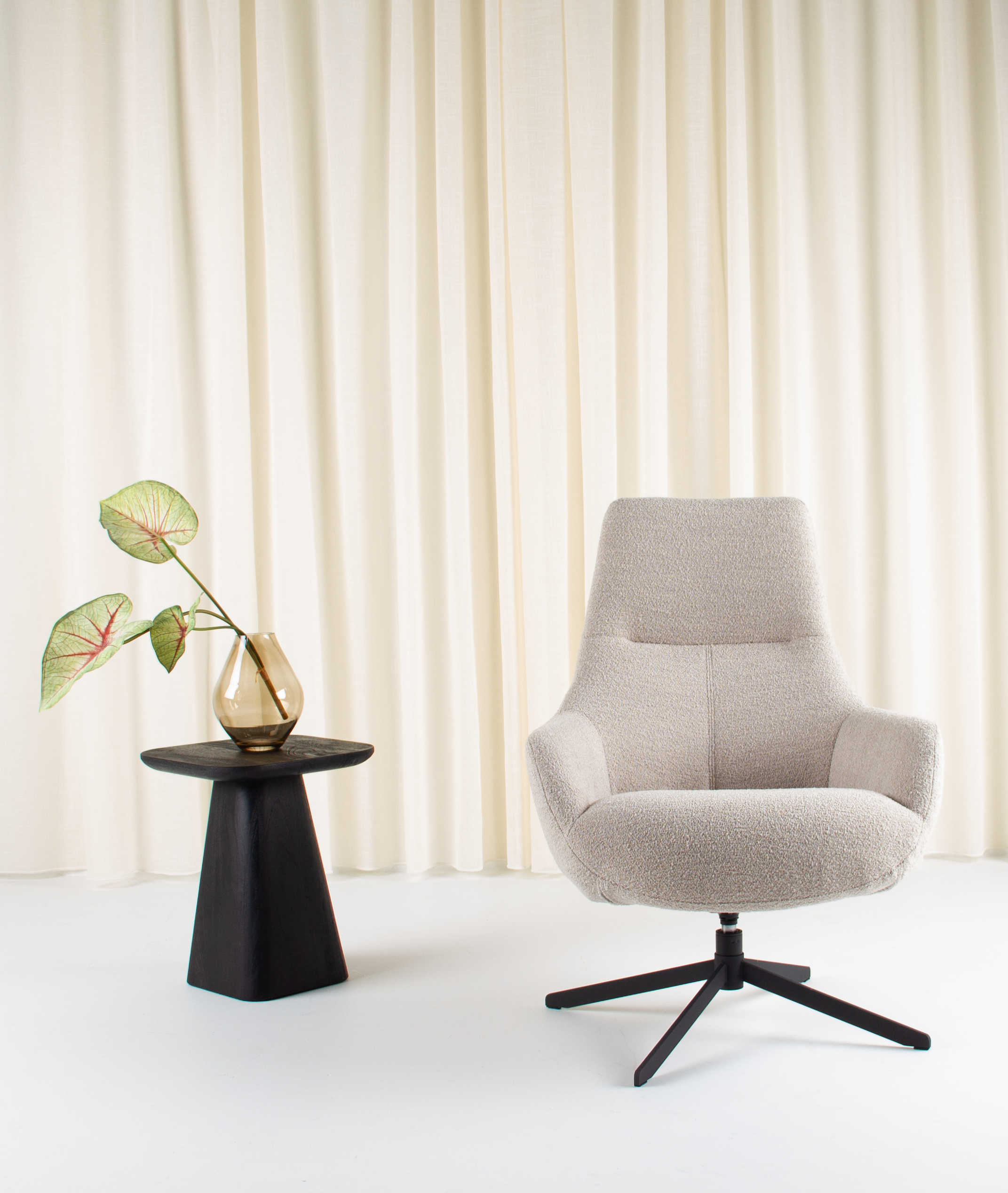 Draaibare fauteuil - natural