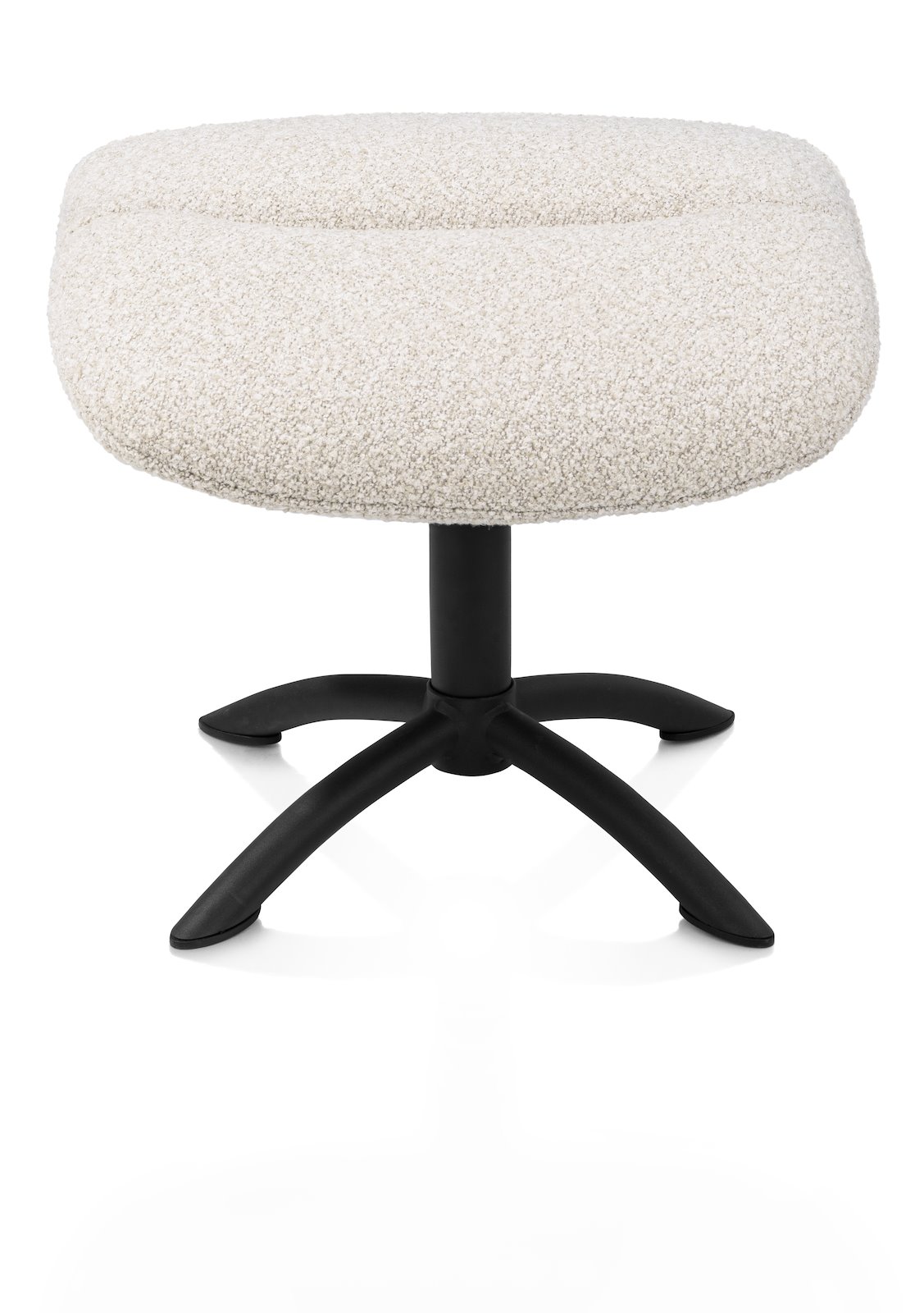 Draaifauteuil Lomi incl.poef - beige