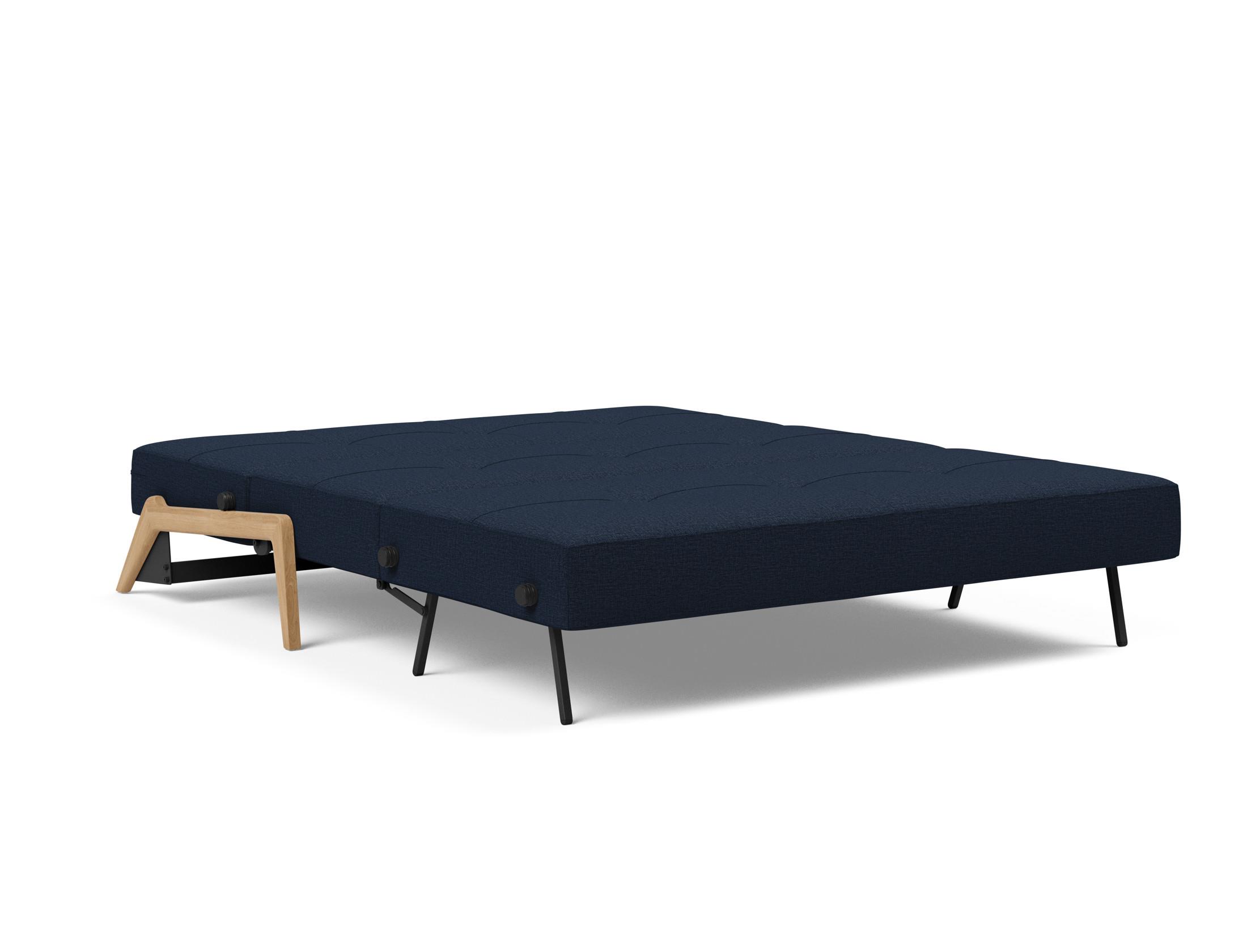 Slaapbank Cubed 160x200cm - blauw