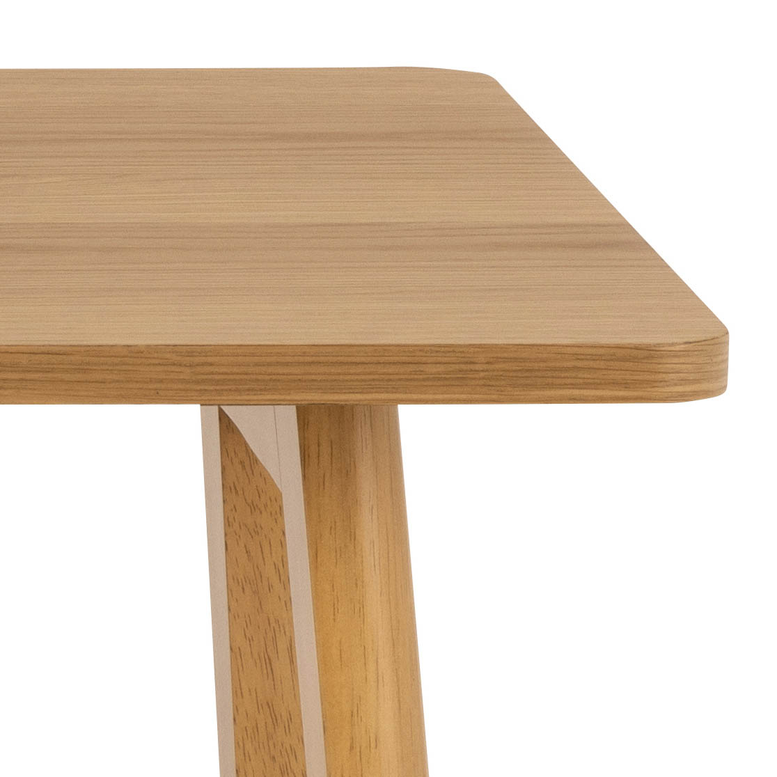 Houten bureau met lade 120x60cm - natuur eiken