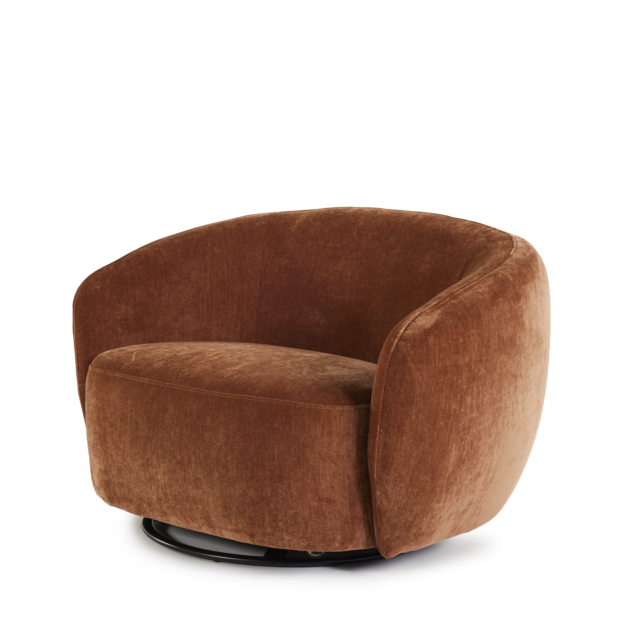 Draaifauteuil - caramel