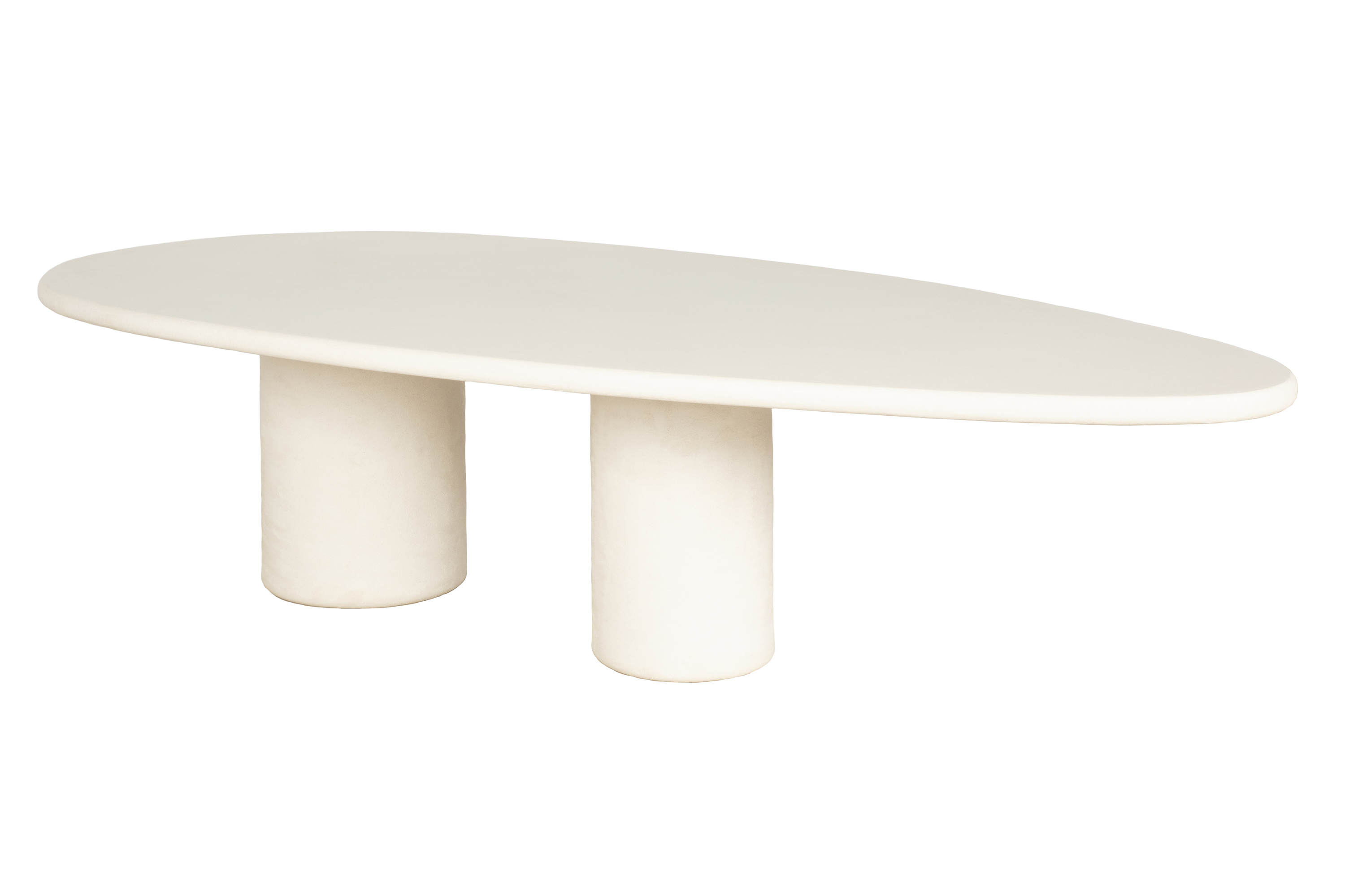 Ovale tafel mortex/mediterrano - ecru