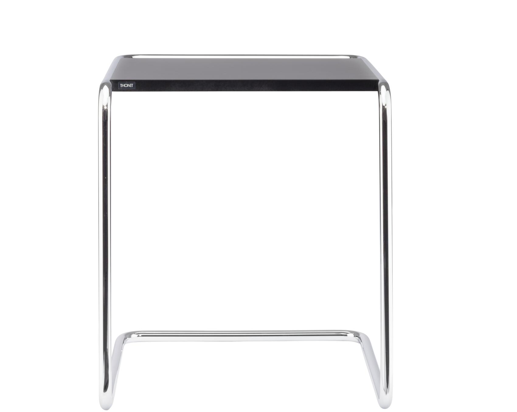 Set v/2 side & nesting table B97 - black stained beech