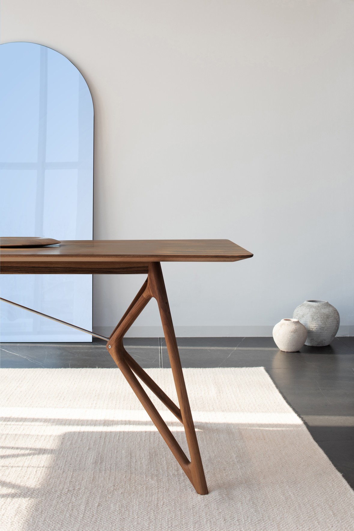 Eettafel Tink 180x90cm - walnoot