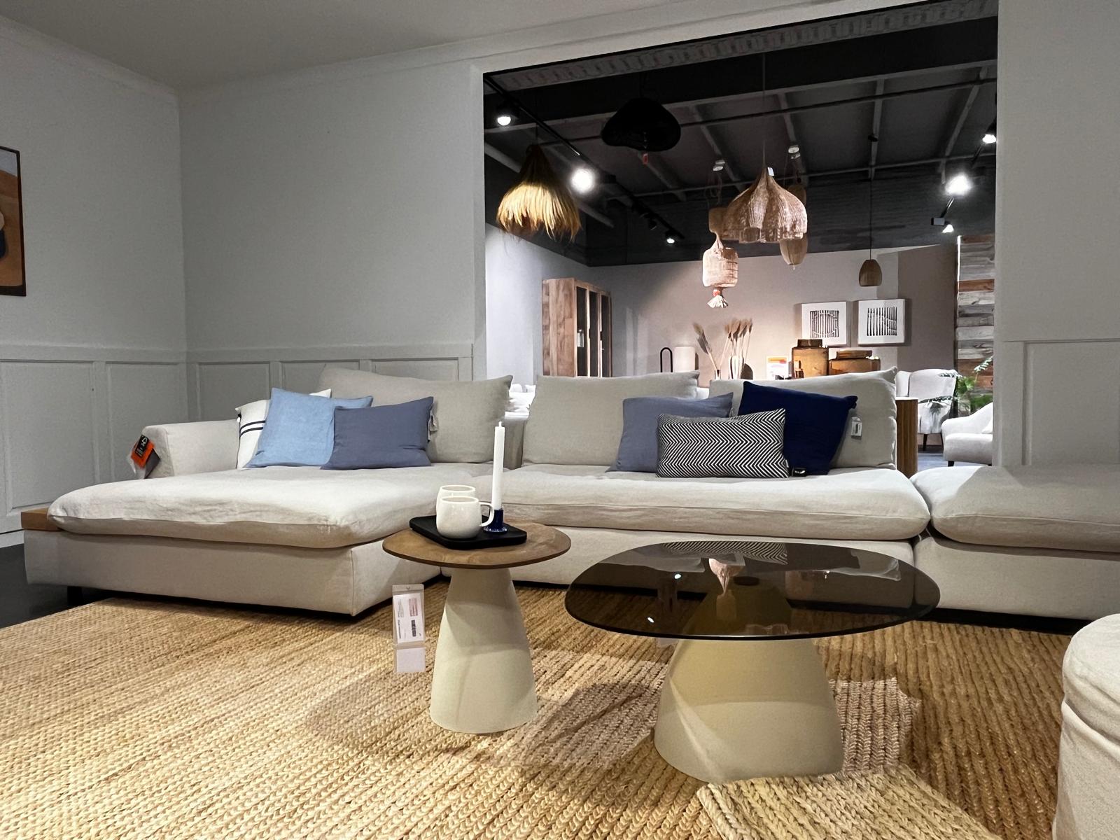 Toonzaalmodel: hoeksalon Sits