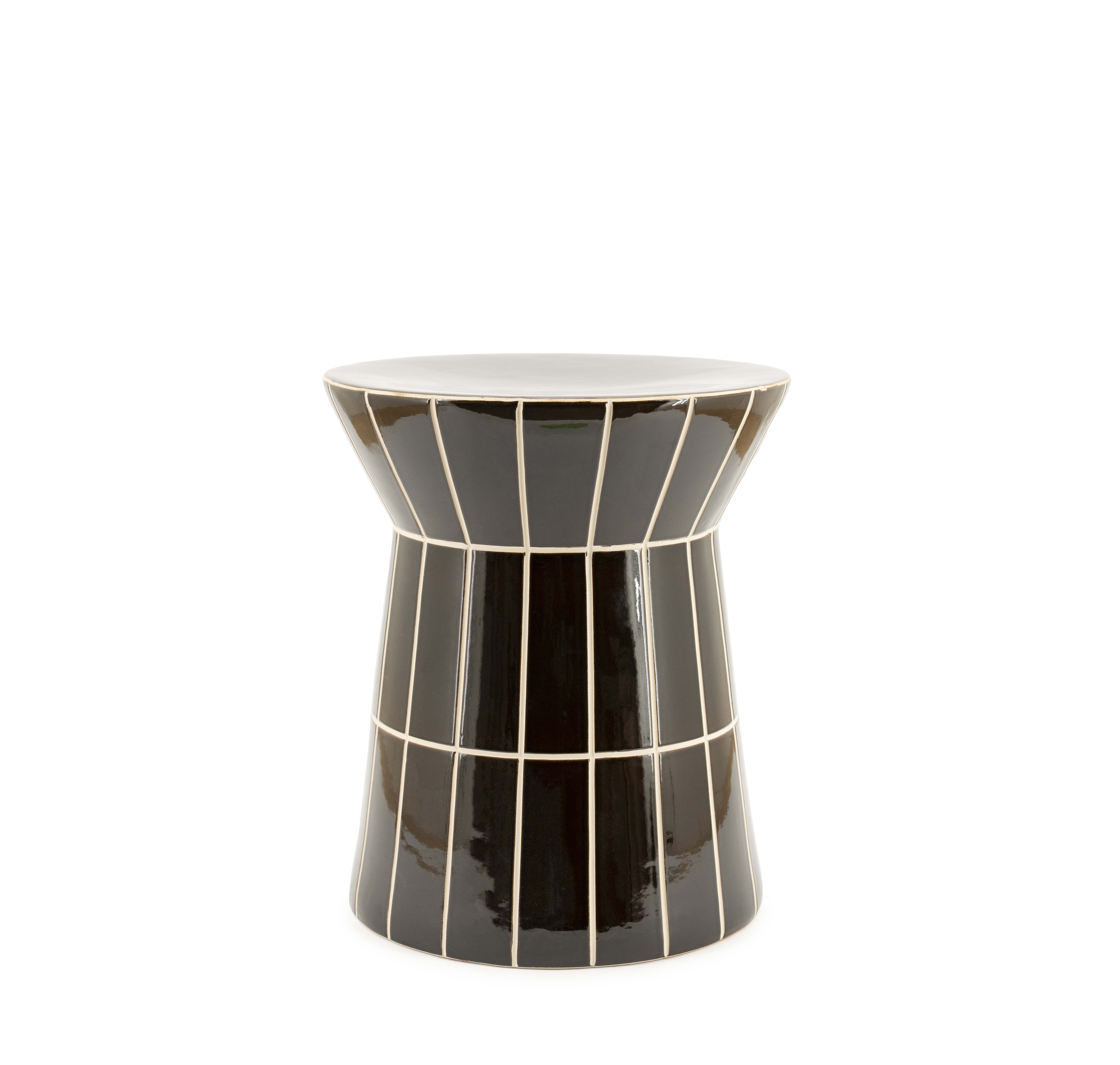 Bijzettafel - donkerbruin