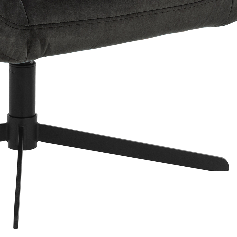 Draaifauteuil - donkergrijs