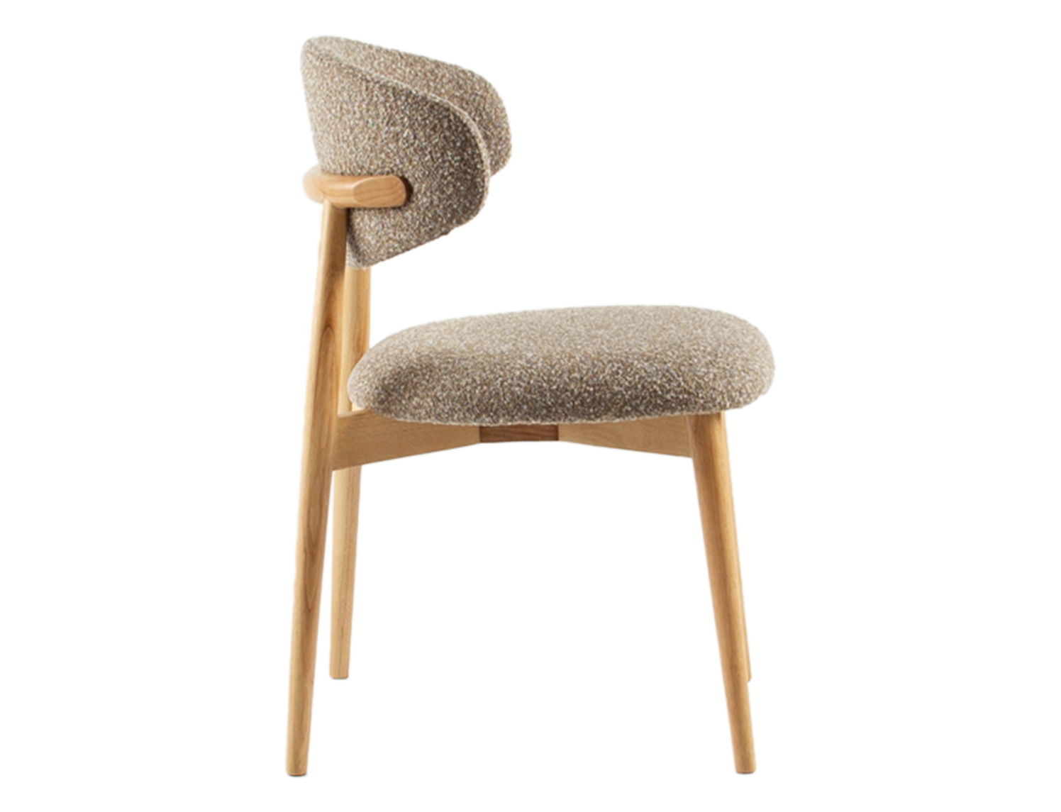 Massief houten stoel - ash/lichtbruin
