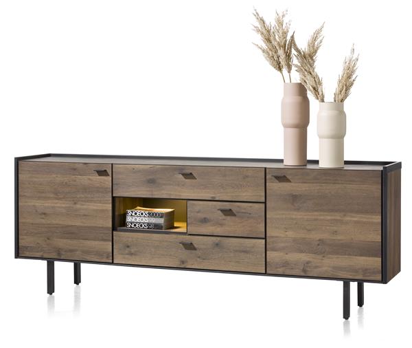 Dressoir Fresno - 2 deuren - 3 laden