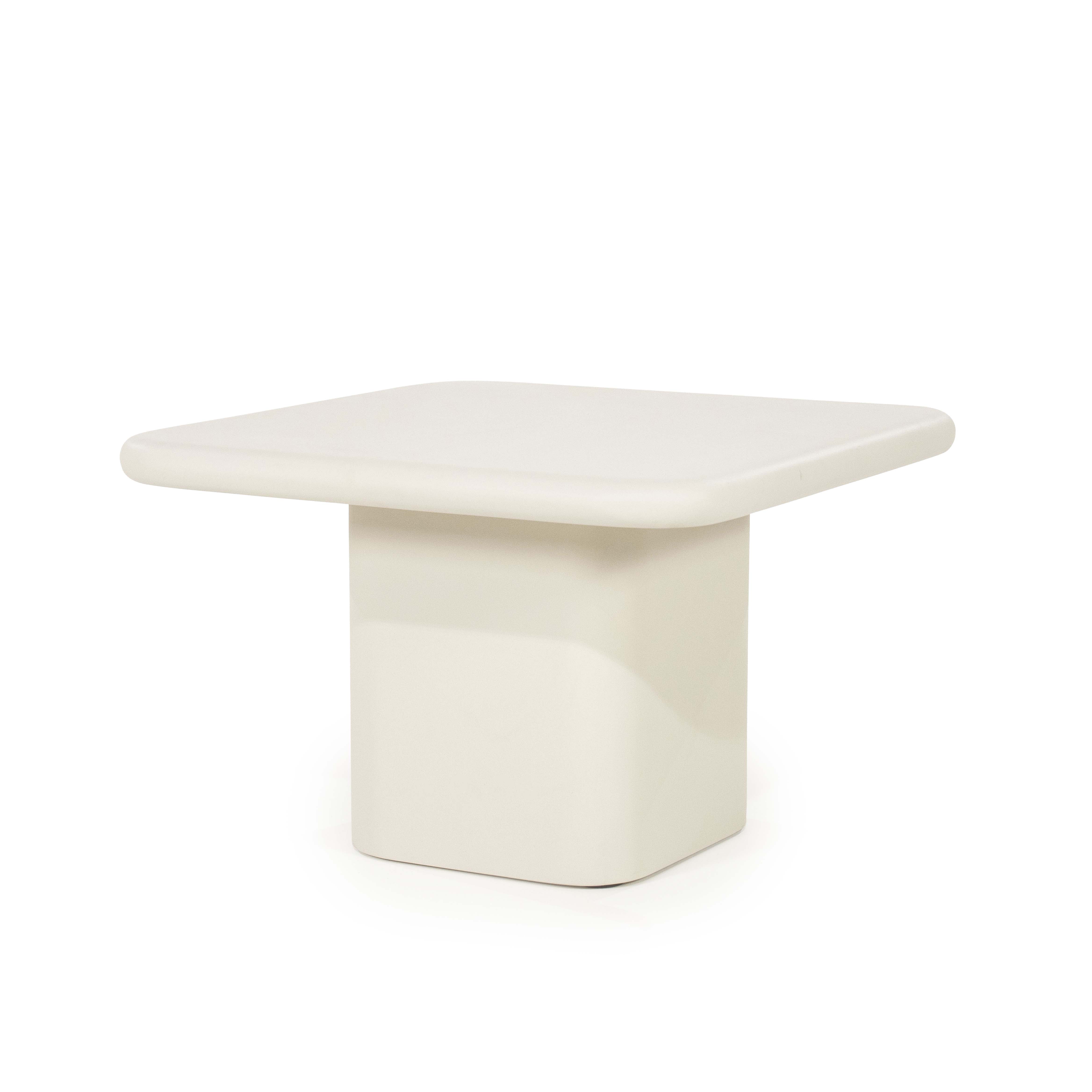 Bijzettafel 60x60cm - mdf/cement
