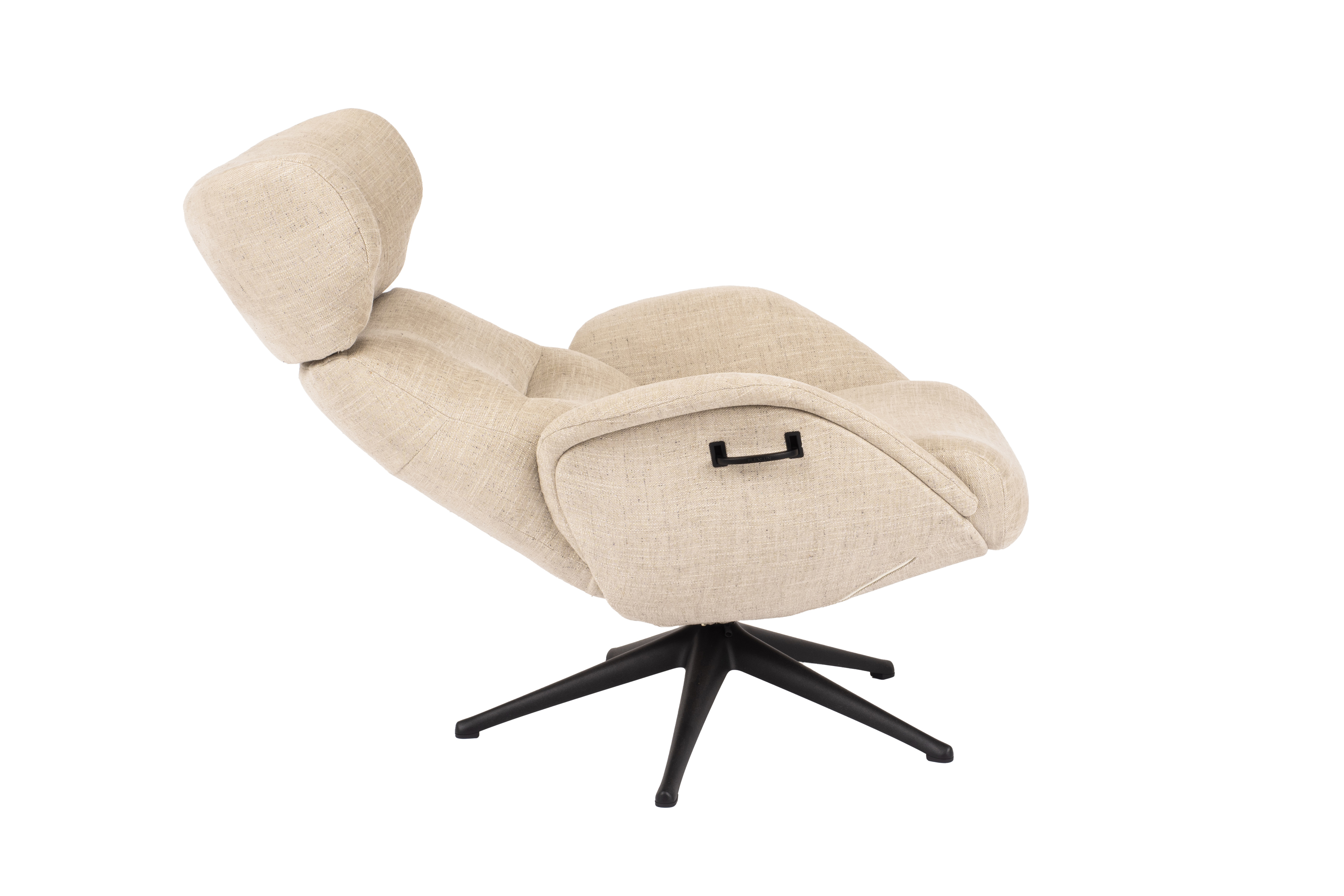Relaxzetel More in stof - Sandy beige