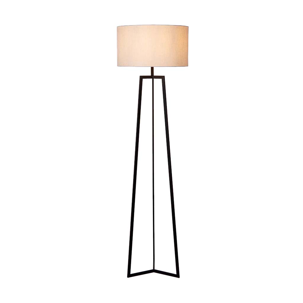 Vloerlamp 1x E27 - wit